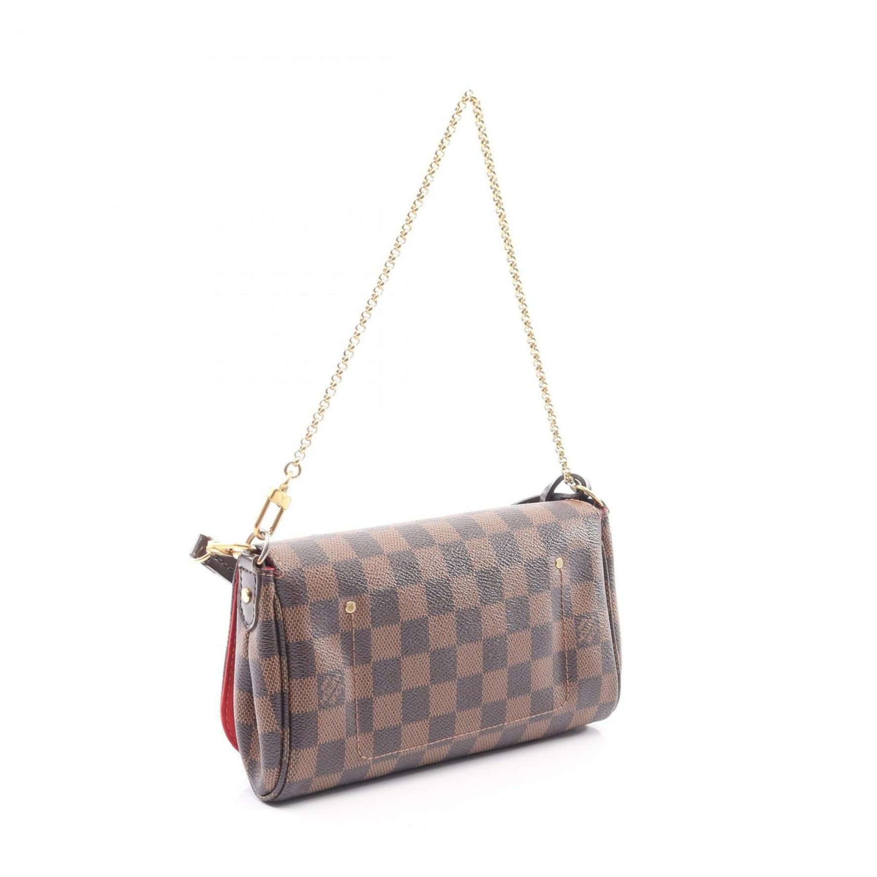 Louis Vuitton Favorite PM Damier Ebene Handbag, Coated Canvas and Leather