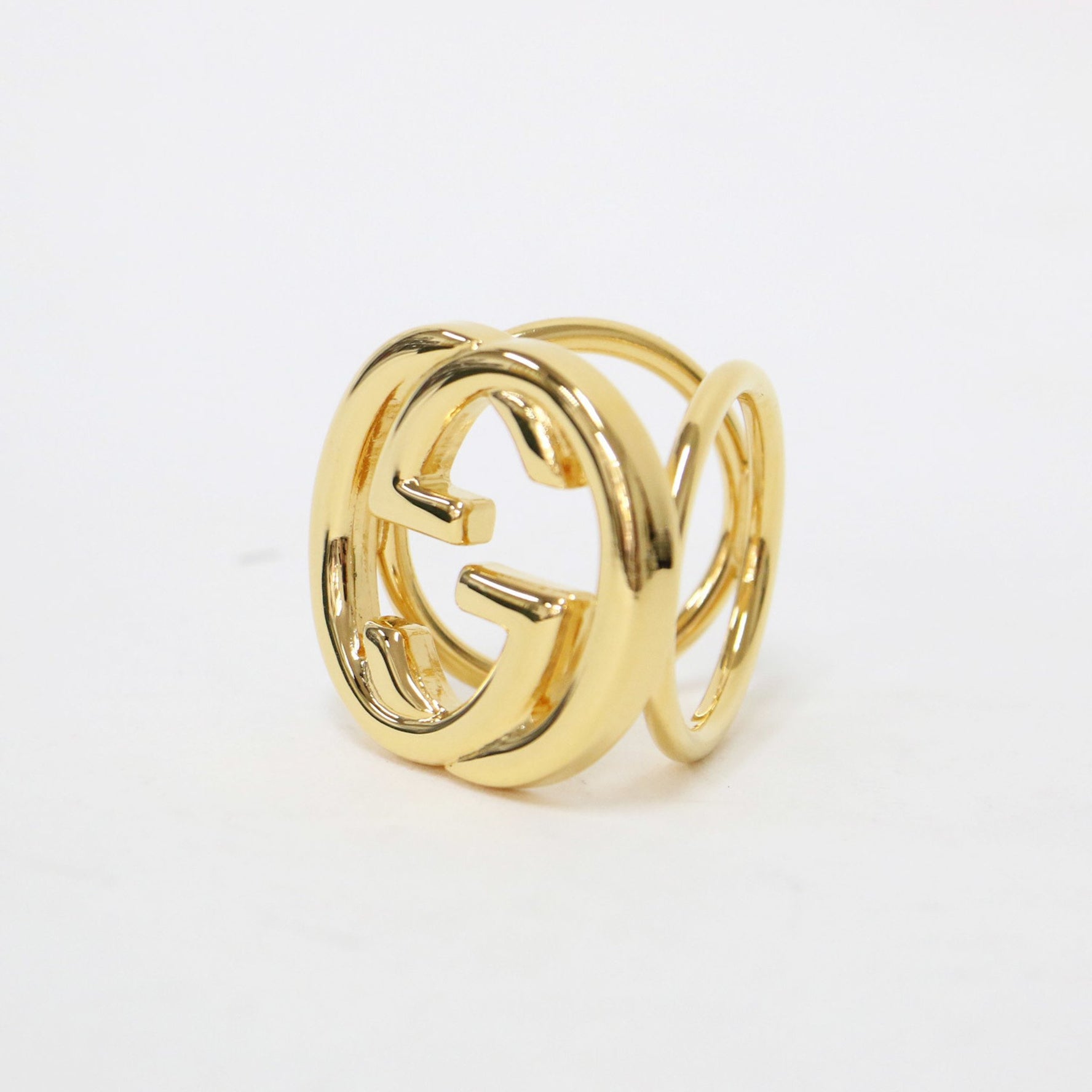 GUCCI scarf ring GG clasp