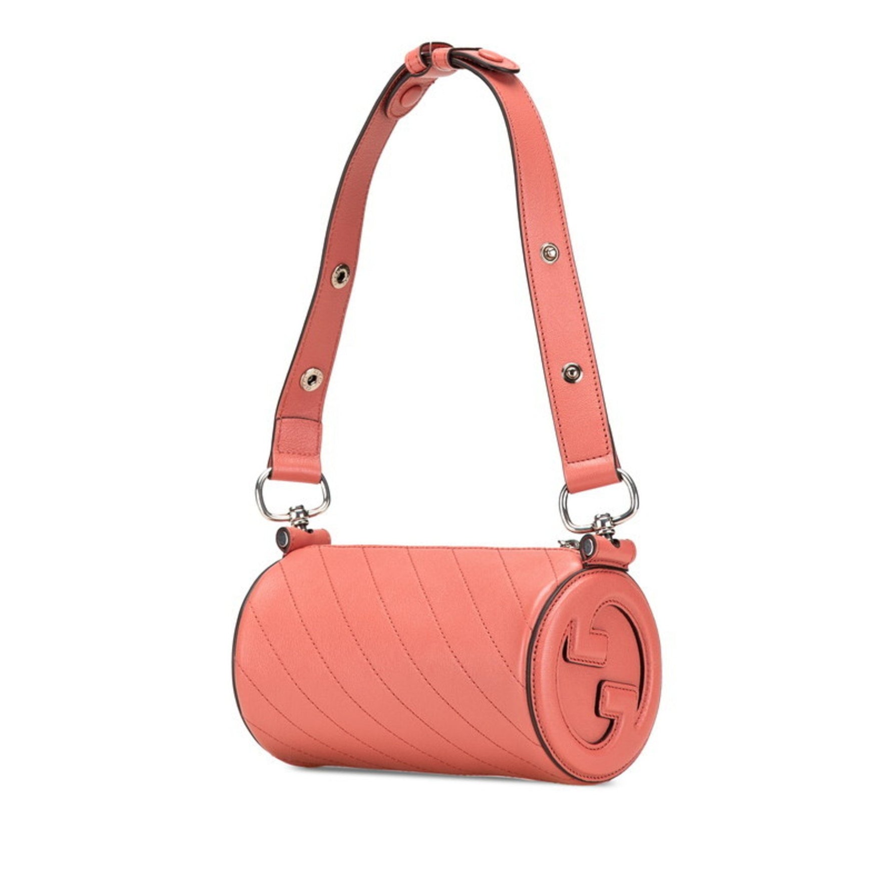 Gucci Blondie Mini One-Shoulder Bag Pink Leather Women's GUCCI