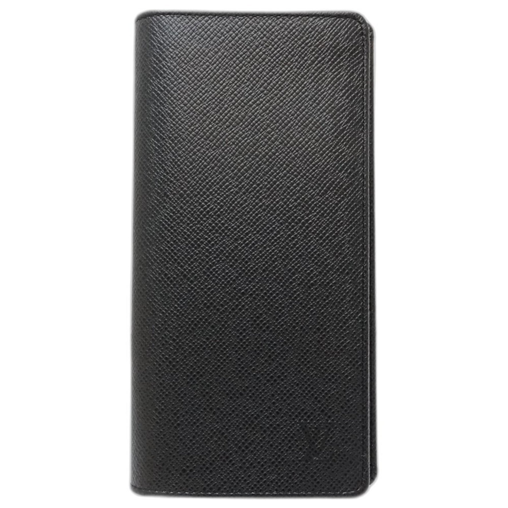 Louis Vuitton Taiga Long Wallet Portefeuille Brazza