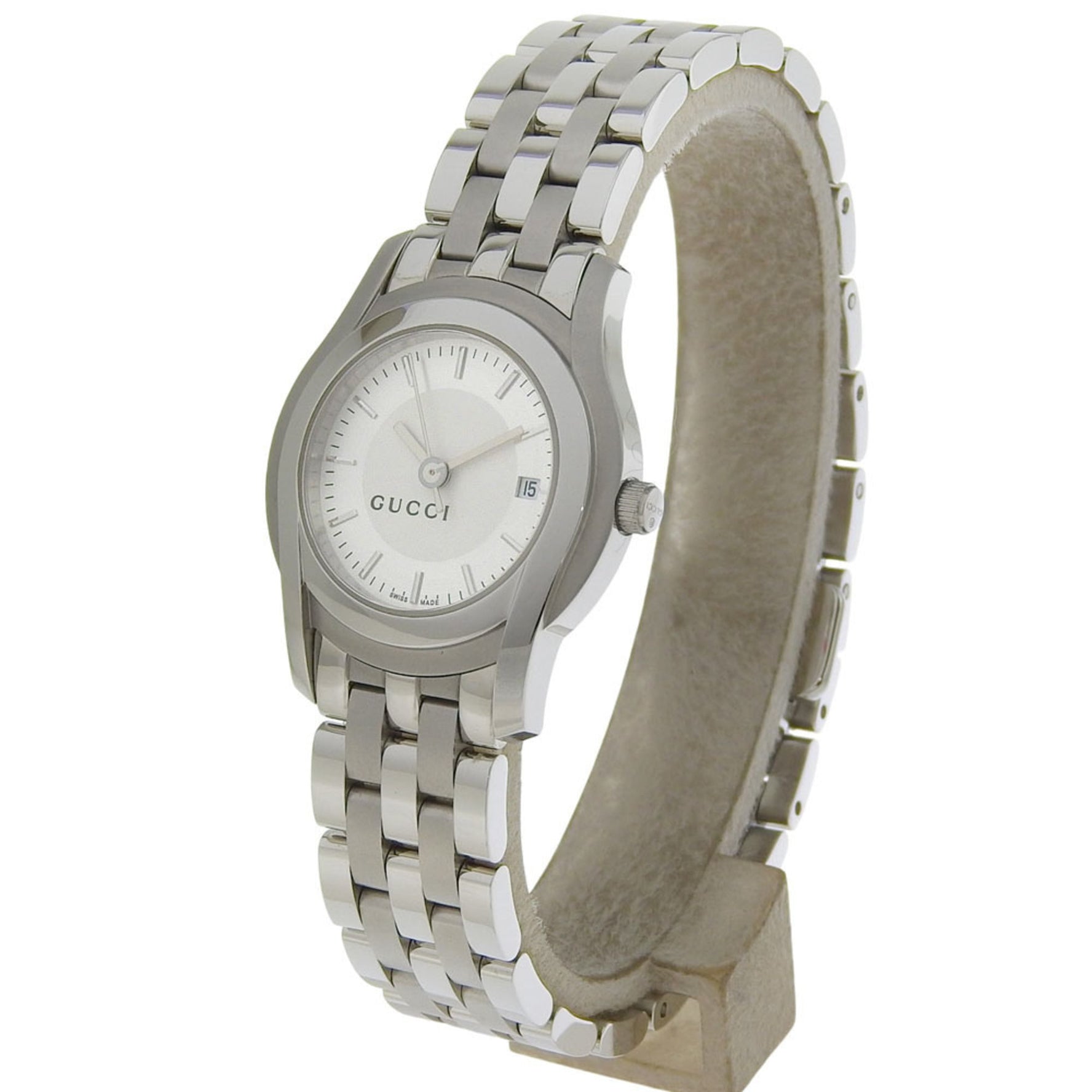 Gucci Date Dial Stainless Steel Quartz Watch, Watch