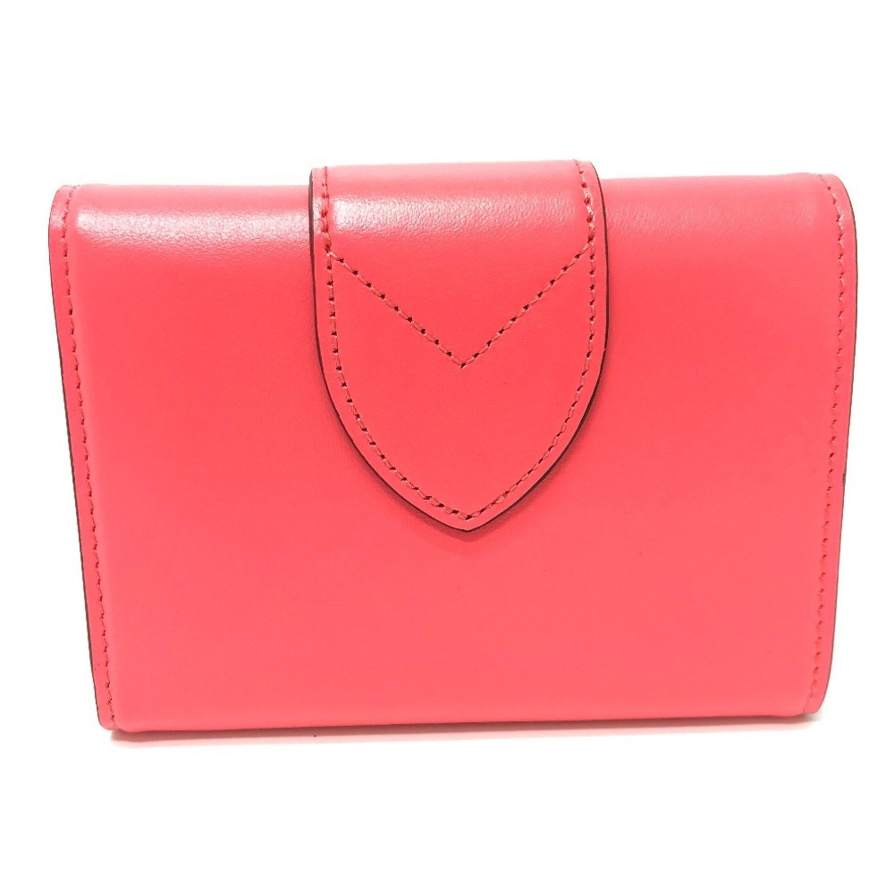 LOUIS VUITTON M69177 LV Circle Portefeuille Pont Neuf Compact Wallet Tri-fold Leather Women's Dahlia Pink