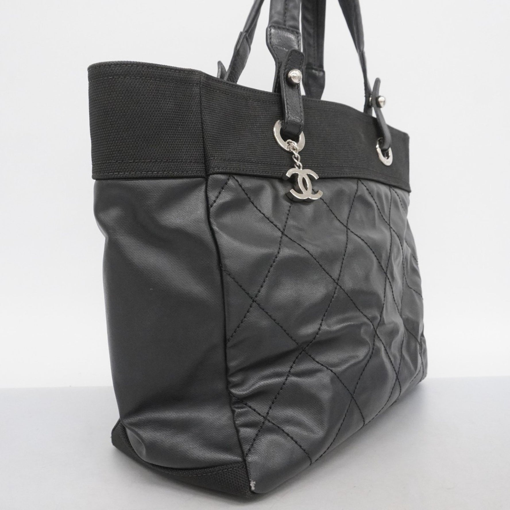 Chanel Paris-Biarritz canvas tote bag