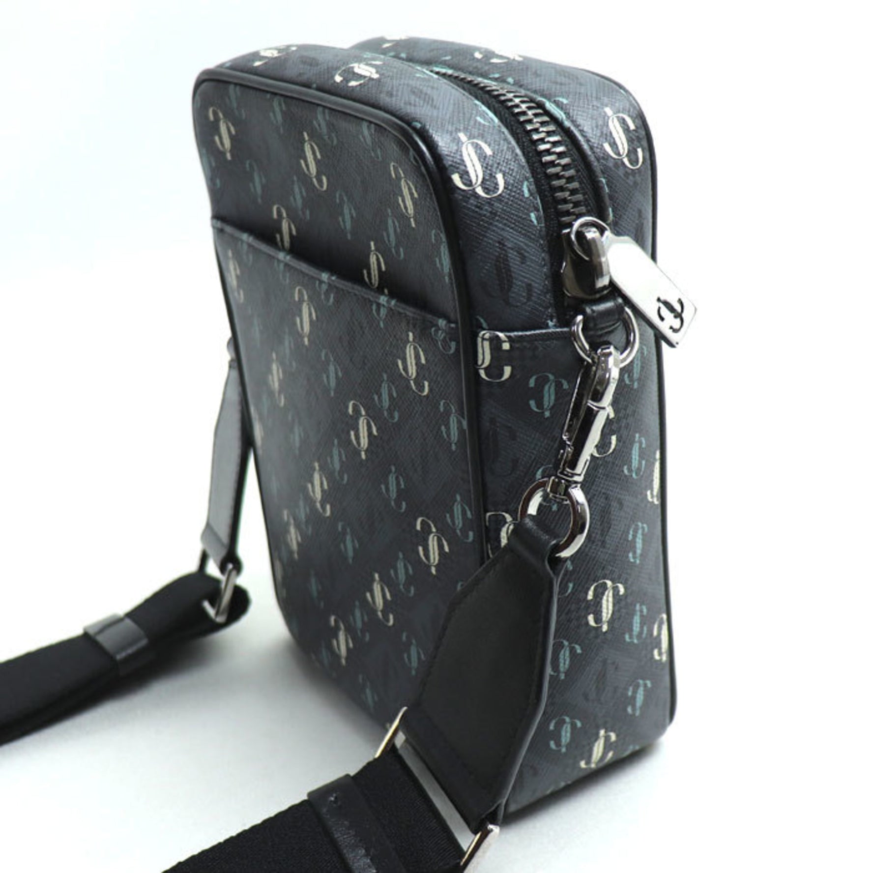 Jimmy Choo KIMI CAMERA XPO Shoulder Bag Smoke