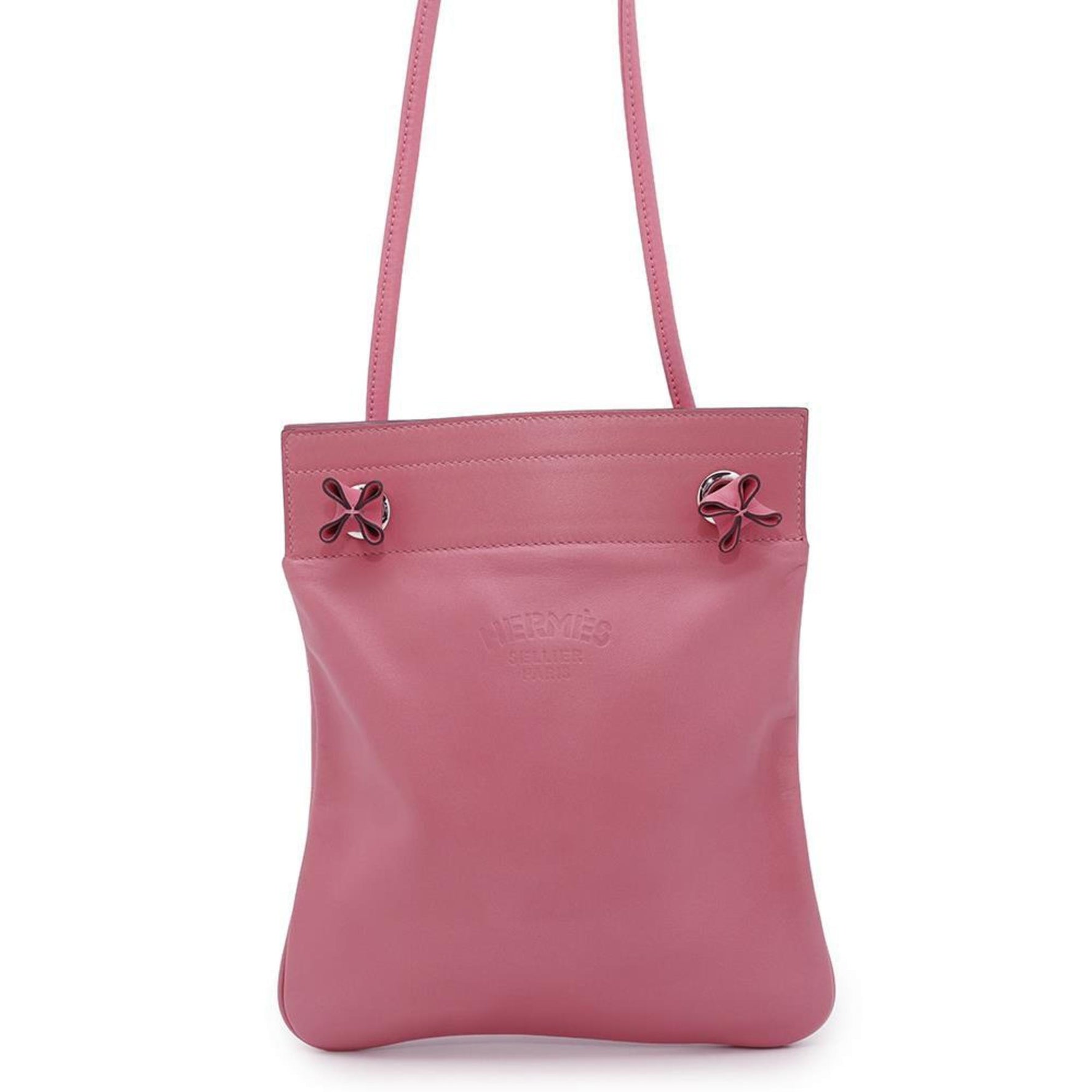 Hermes shoulder bag Sac Aline Mini Rose Azalee Swift C stamp