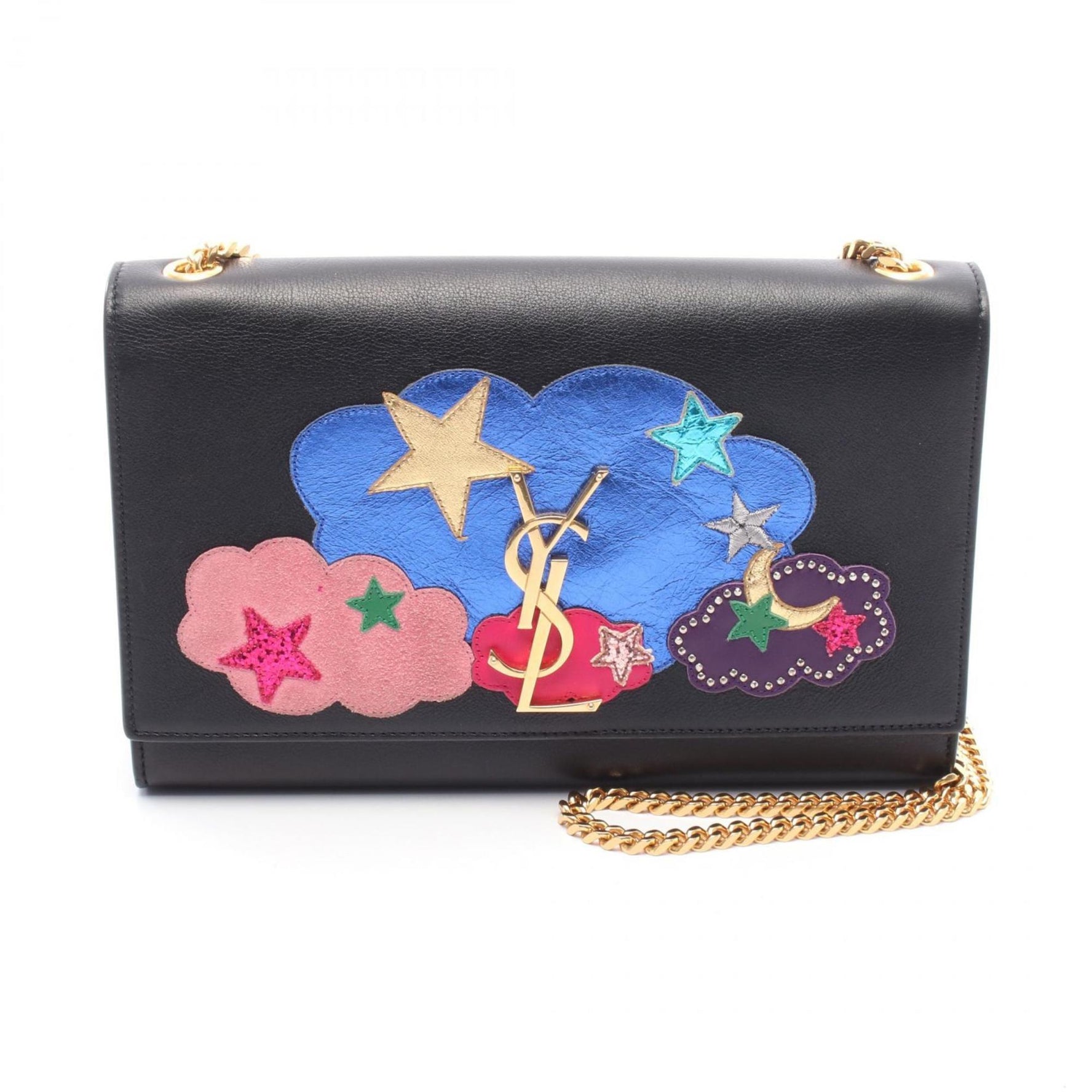 Saint Laurent Kate Medium Shoulder Bag, Leather