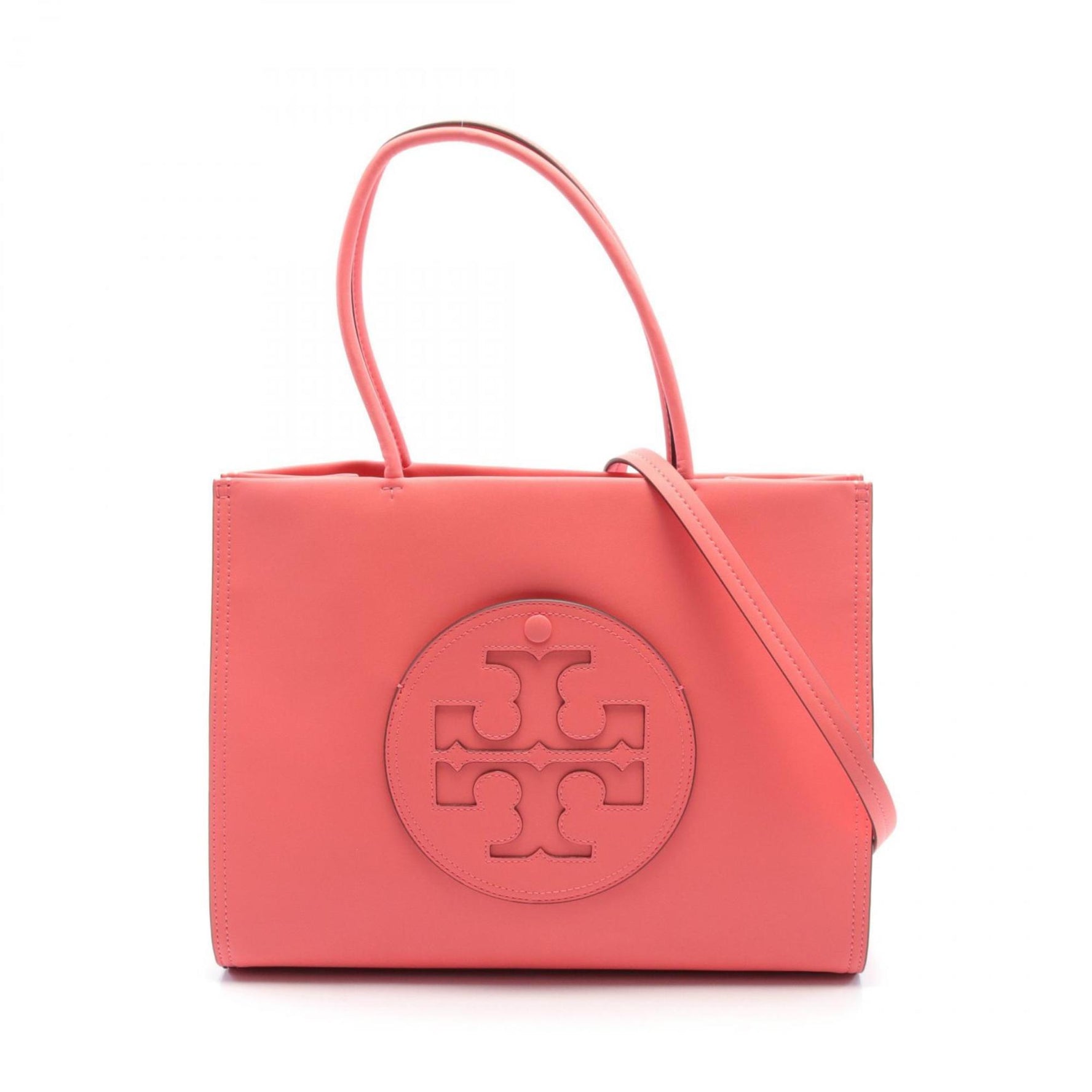 Tory Burch ELLA BIO SMALL TOTE Tote Bag Faux Leather Women's Pink