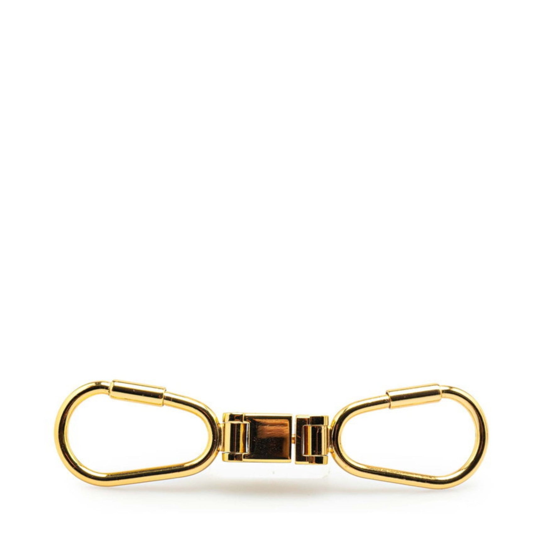 Gucci Carabiner Sherry Line Keychain Key Ring Plated