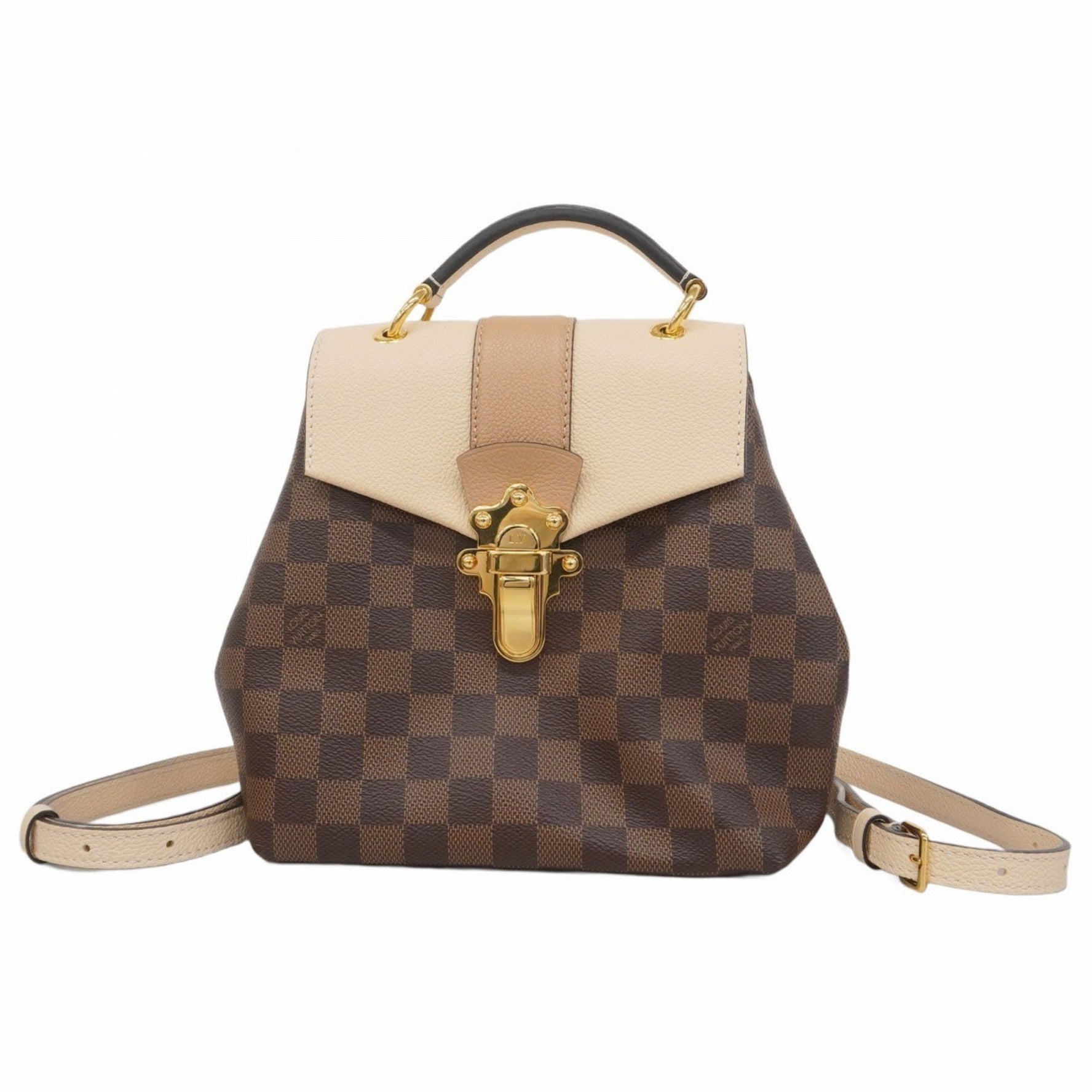 Louis Vuitton Backpack/Daypack Damier Clapton Backpack Ebene Creme