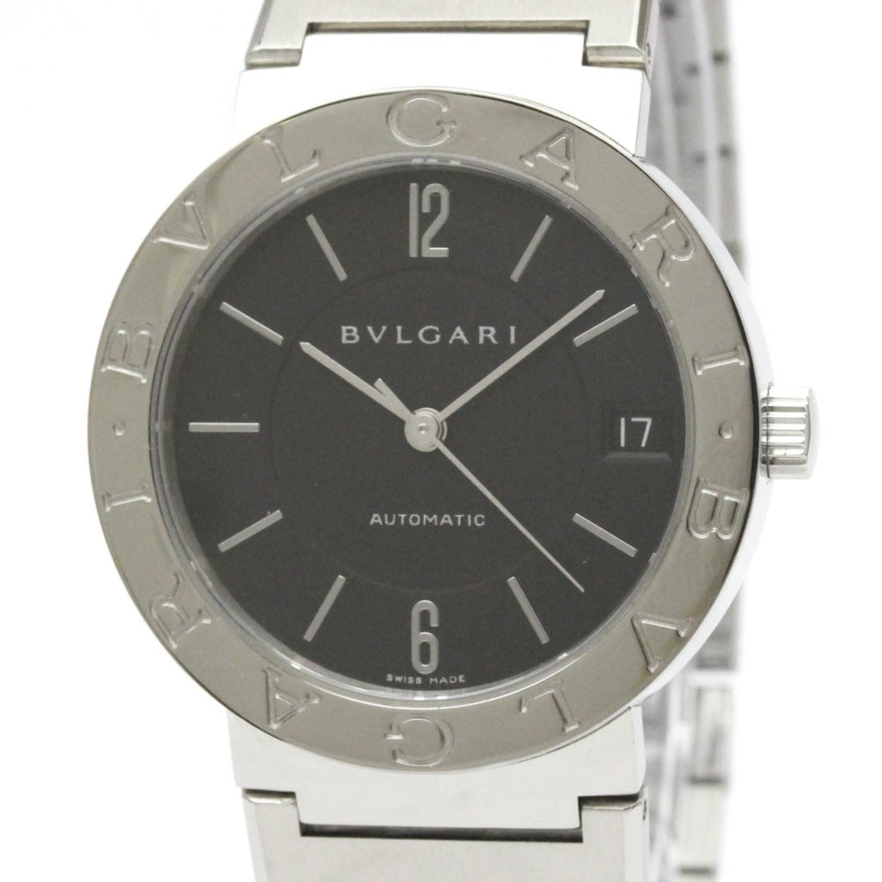 BVLGARI BVLGARI-BVLGARI Steel Automatic Watch AUTO Polished
