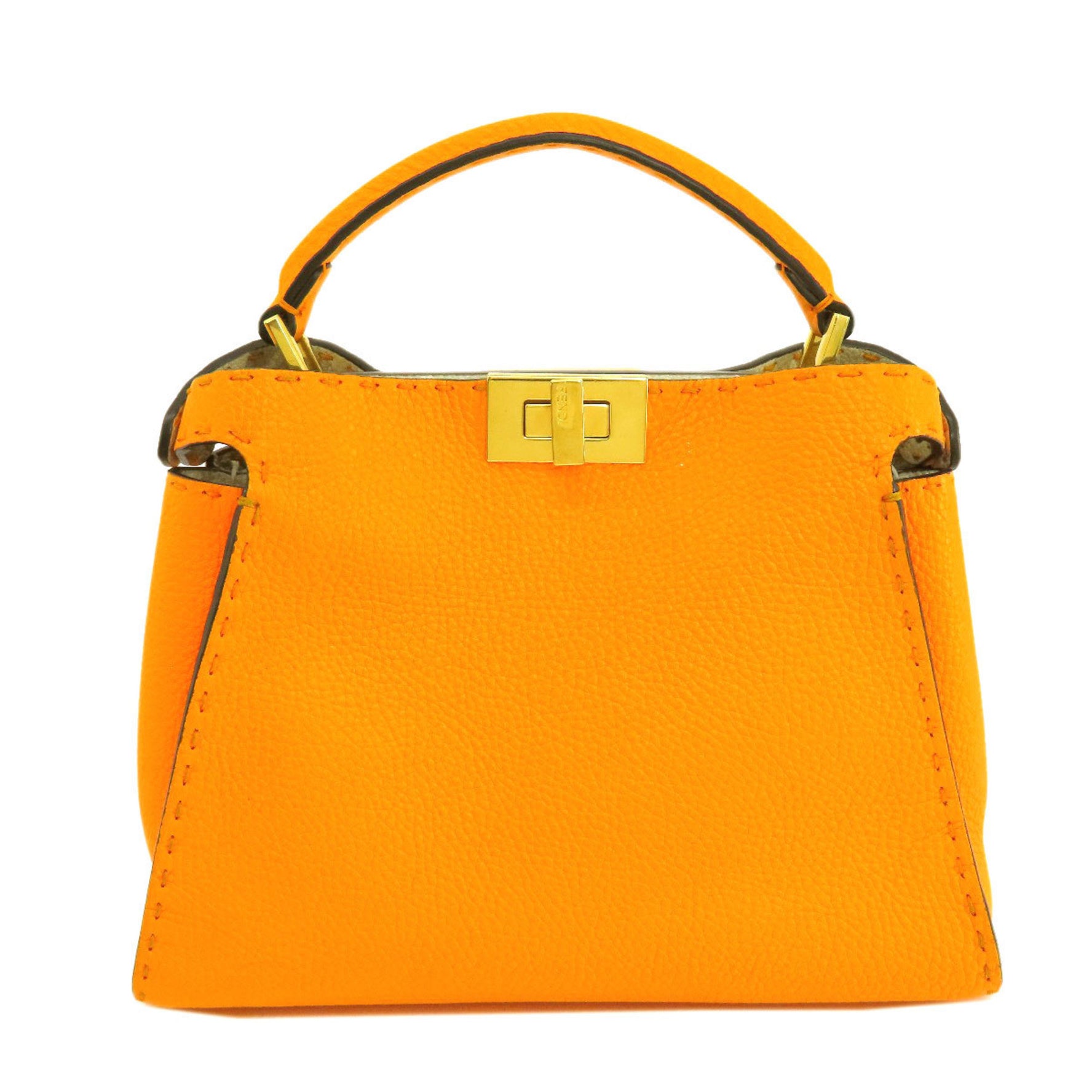 Fendi Peekaboo handbag in calf leather