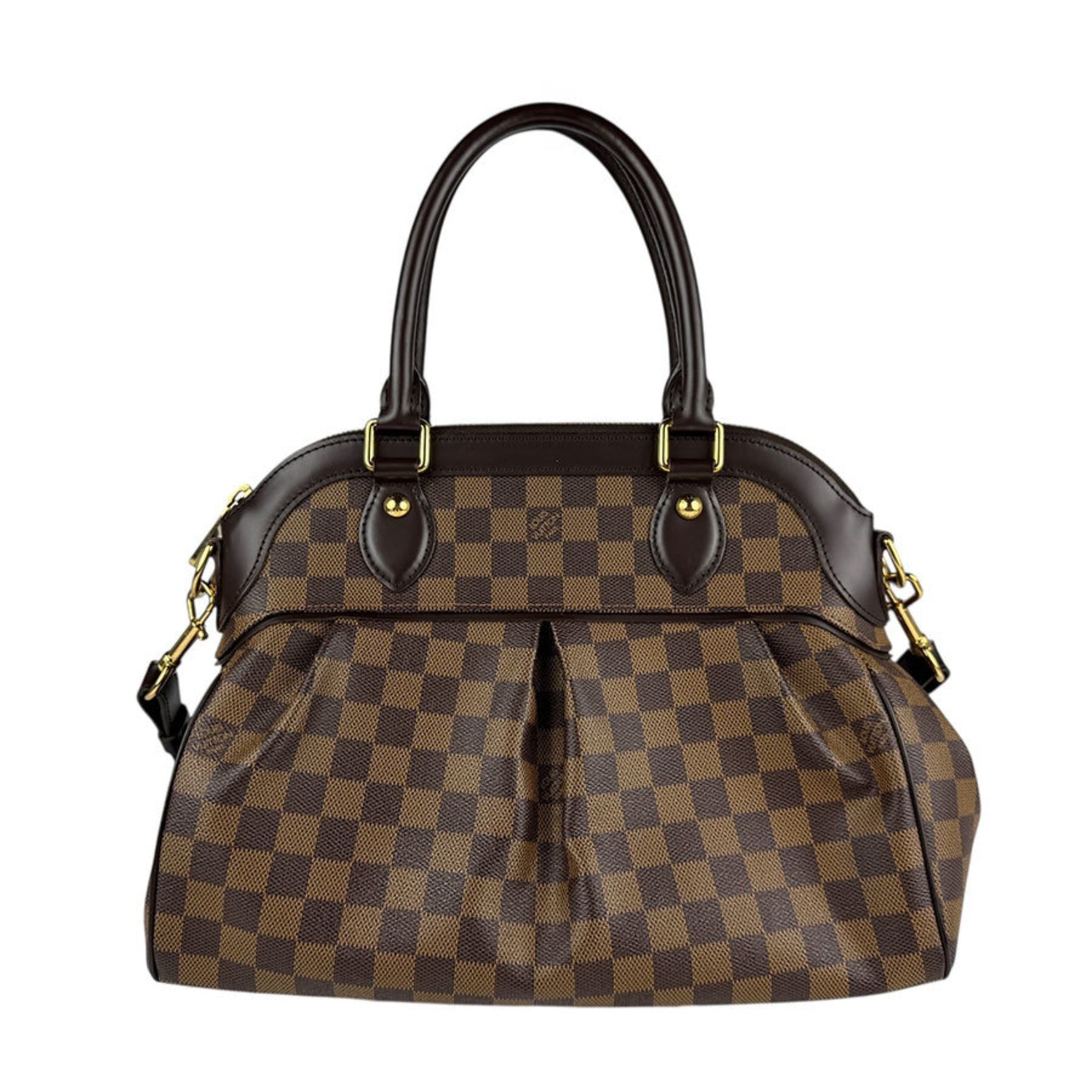 Louis Vuitton Handbag Shoulder Bag Damier Trevi PM Canvas Gold