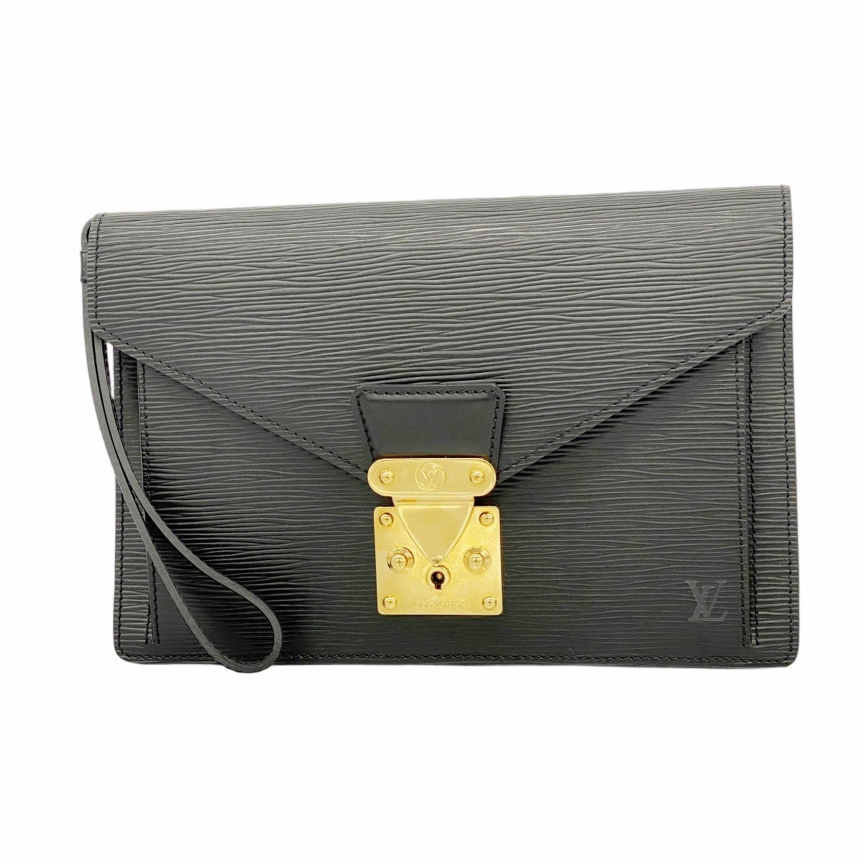 Louis Vuitton Epi Leather Pochette Serie Dragonne Clutch Bag