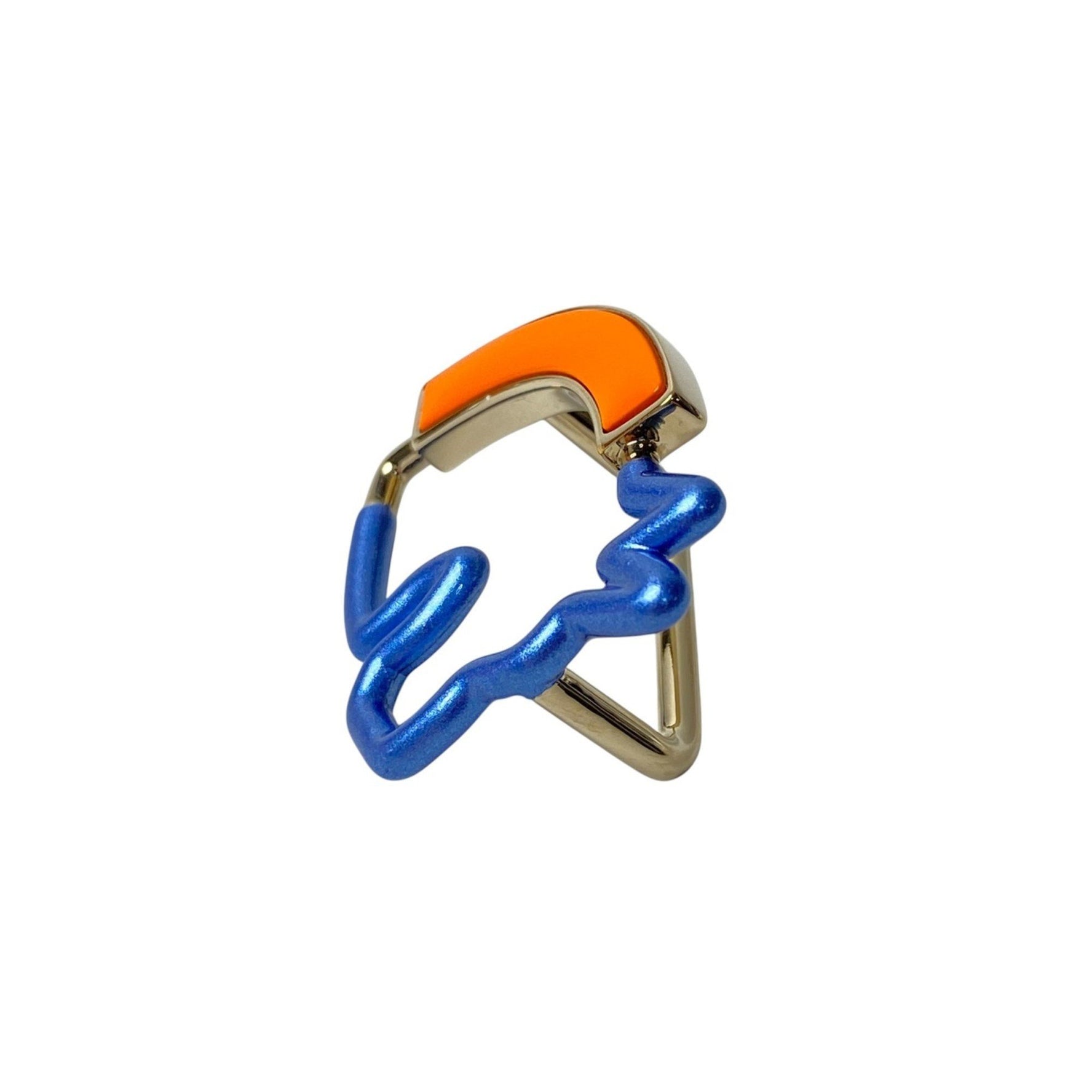 Hermes Hermès 70 Cheval Neon Horse Scarf Ring