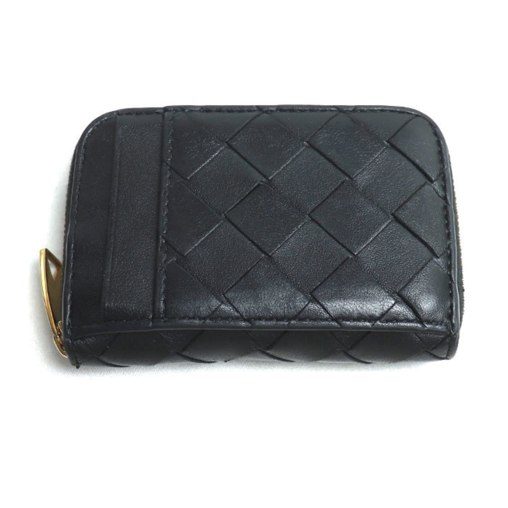 BOTTEGAVENETA Bottega Veneta Intrecciato Zip Around Coin Case Unisex