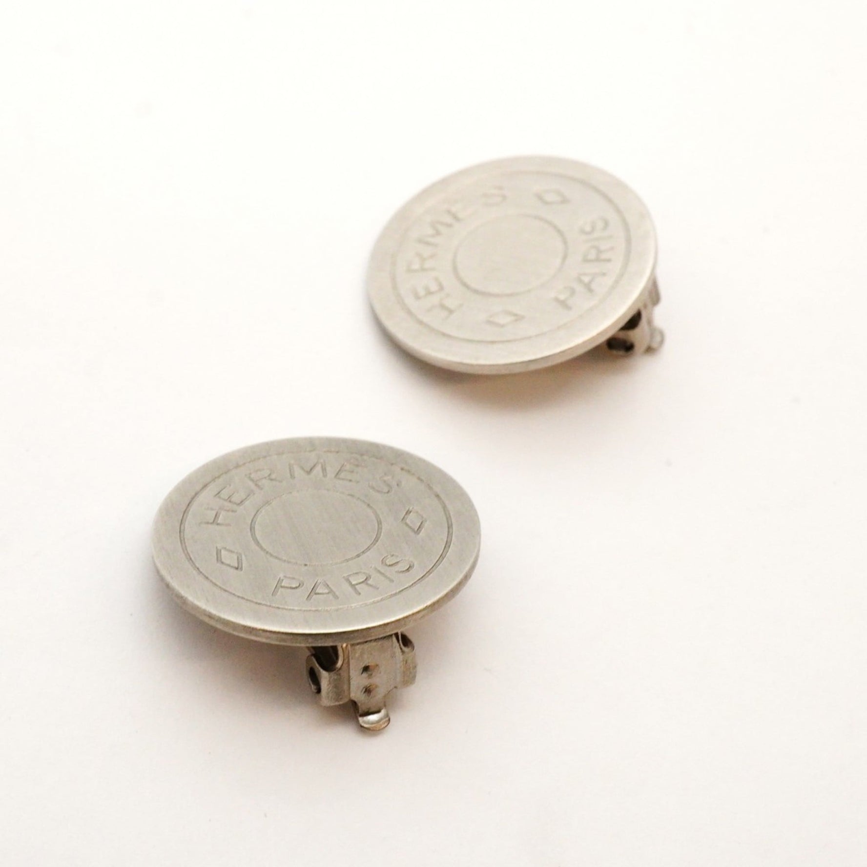 Hermes Serie Metal Earrings