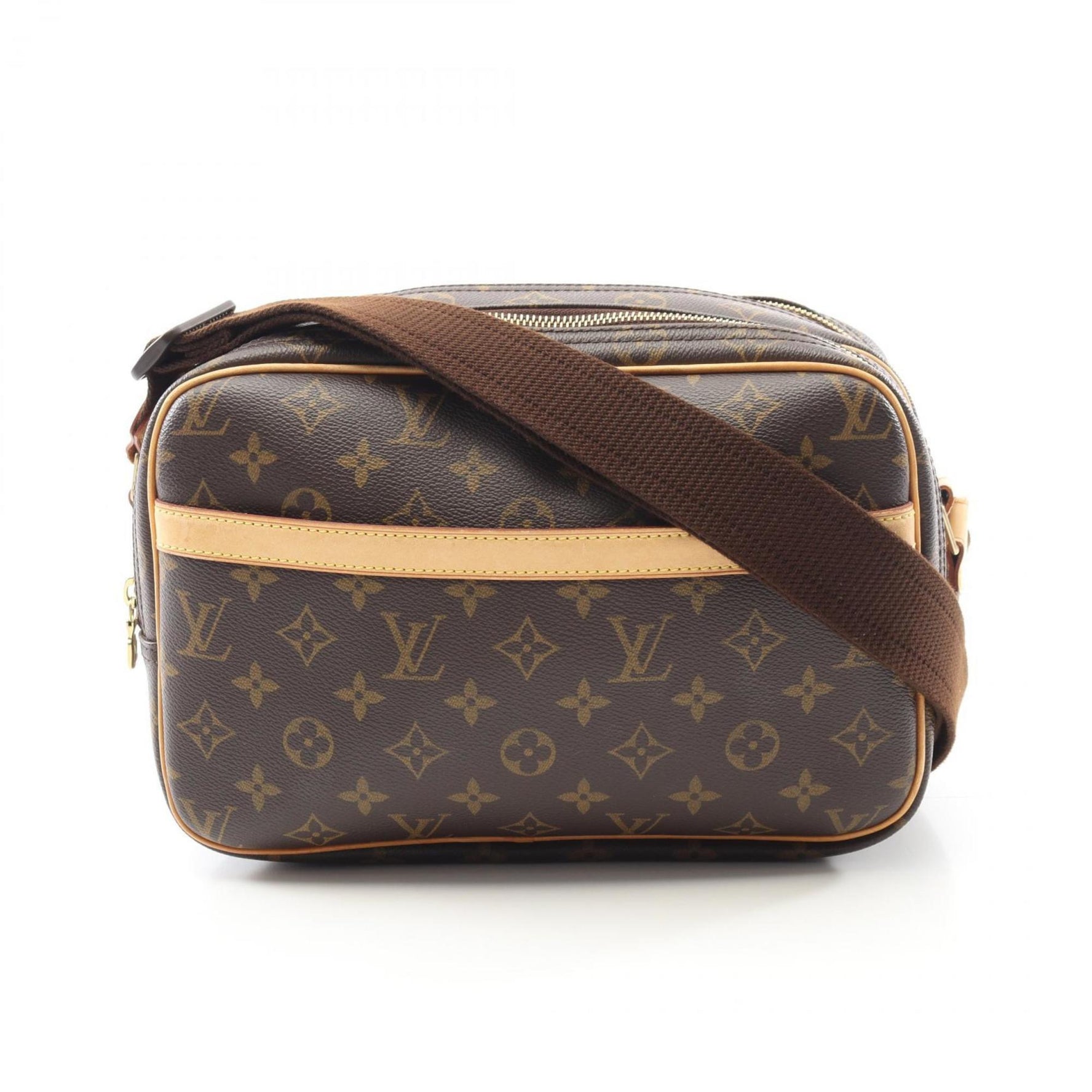 Louis Vuitton Reporter PM Shoulder Bag, Coated Canvas and Leather, Monogram
