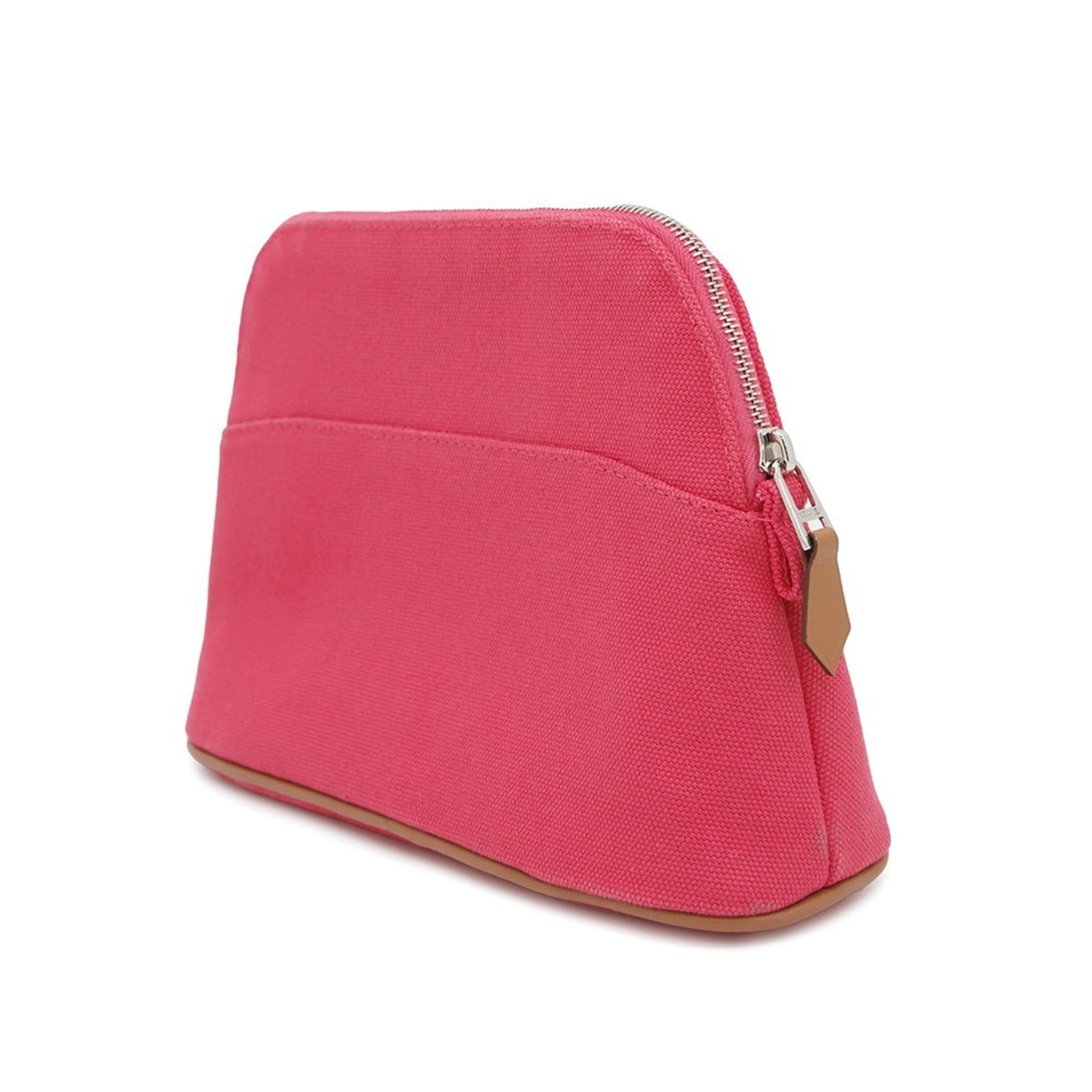 Hermes pouch Bolide mini hibiscus canvas