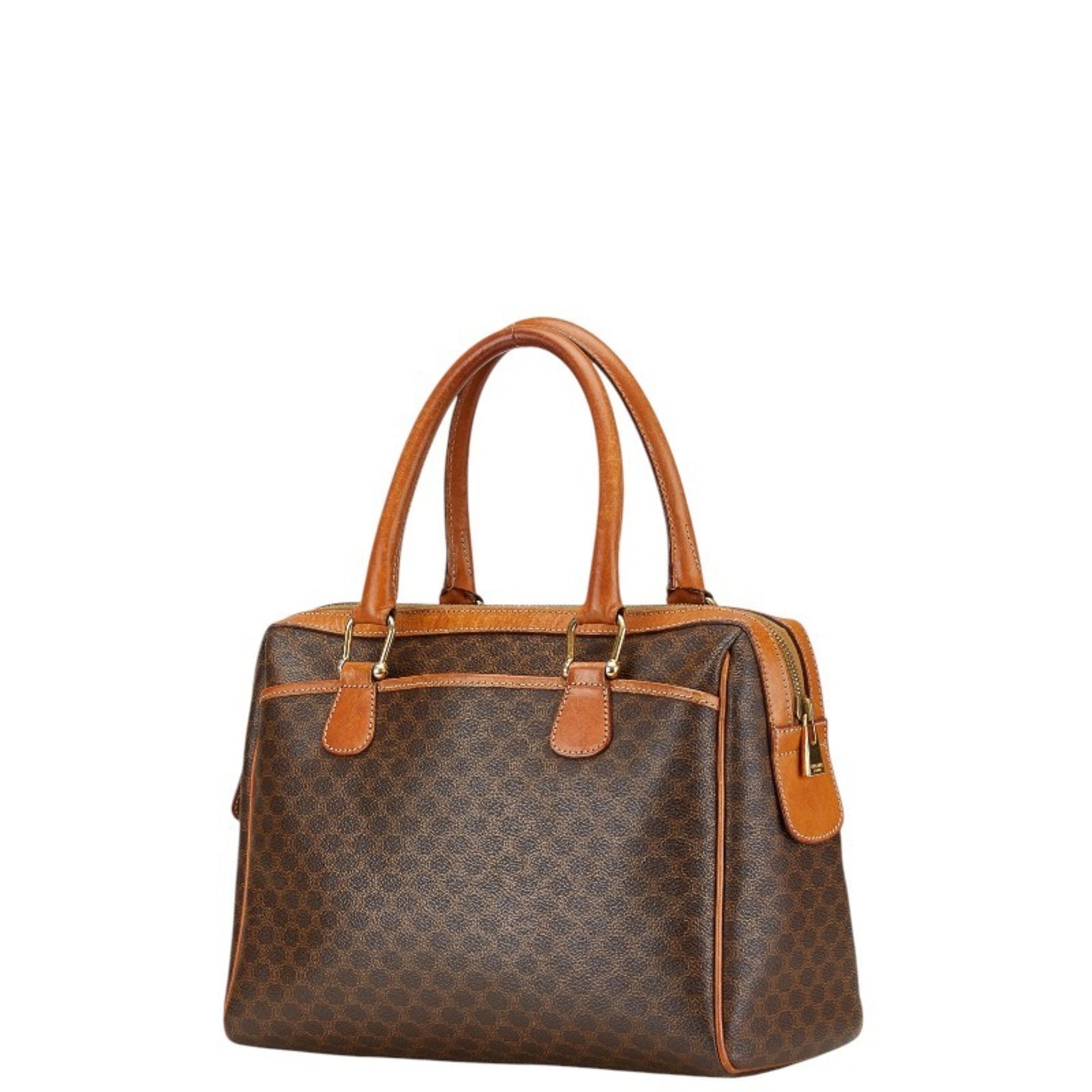 Celine Macadam Handbag PVC Leather