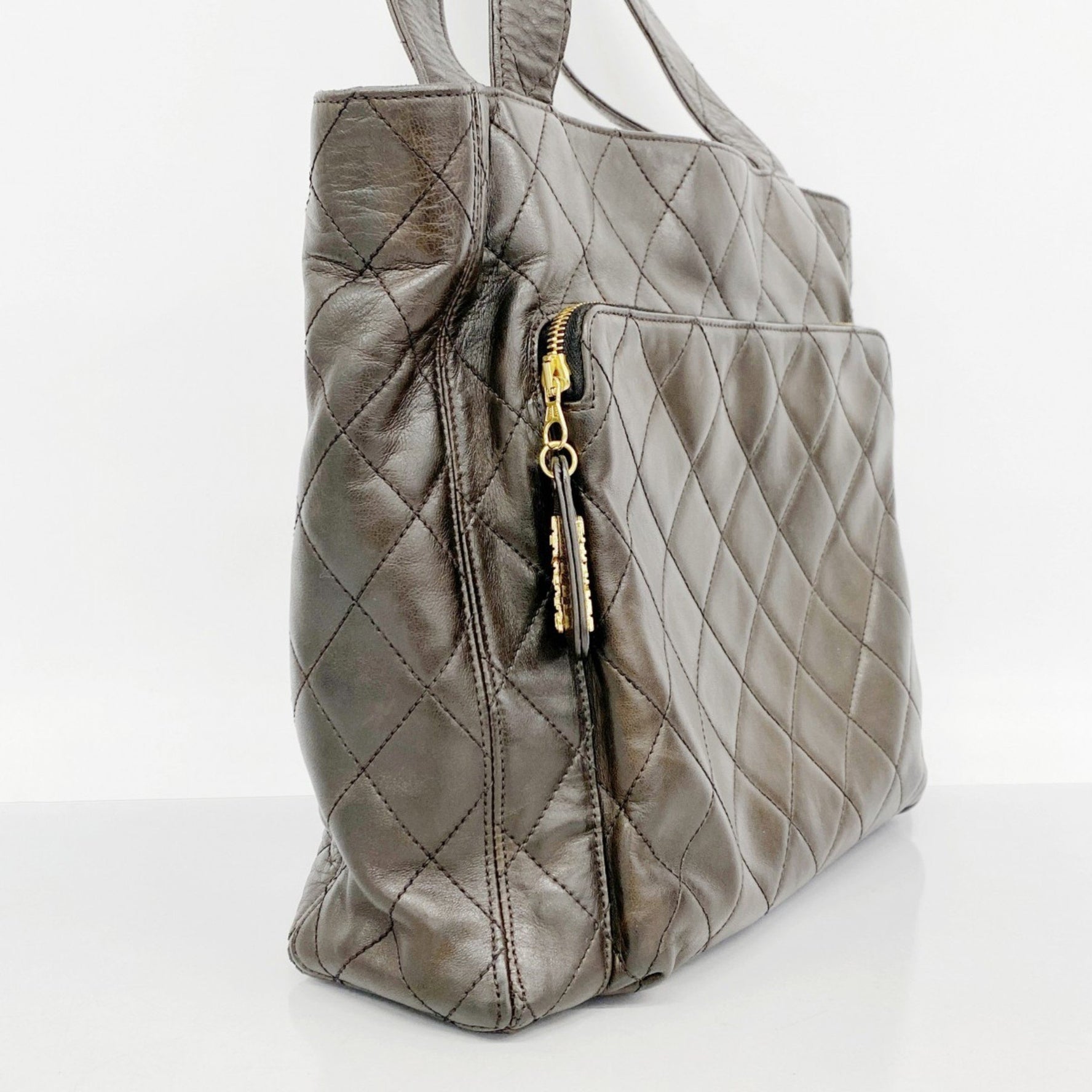 Chanel Matelasse Tote Bag, Lambskin