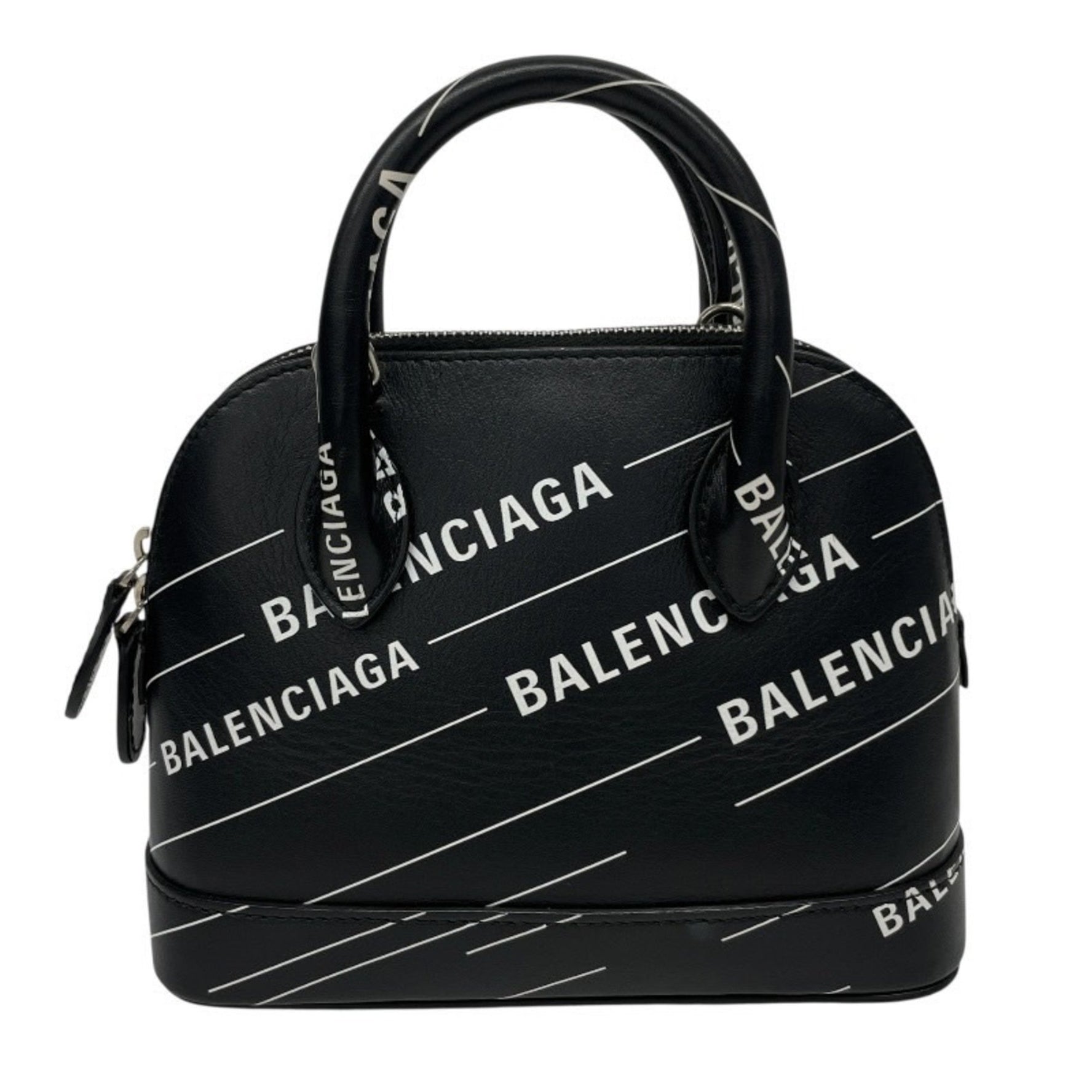 BALENCIAGA VILLE TOP HANDLE XXS Leather Shoulder Bag