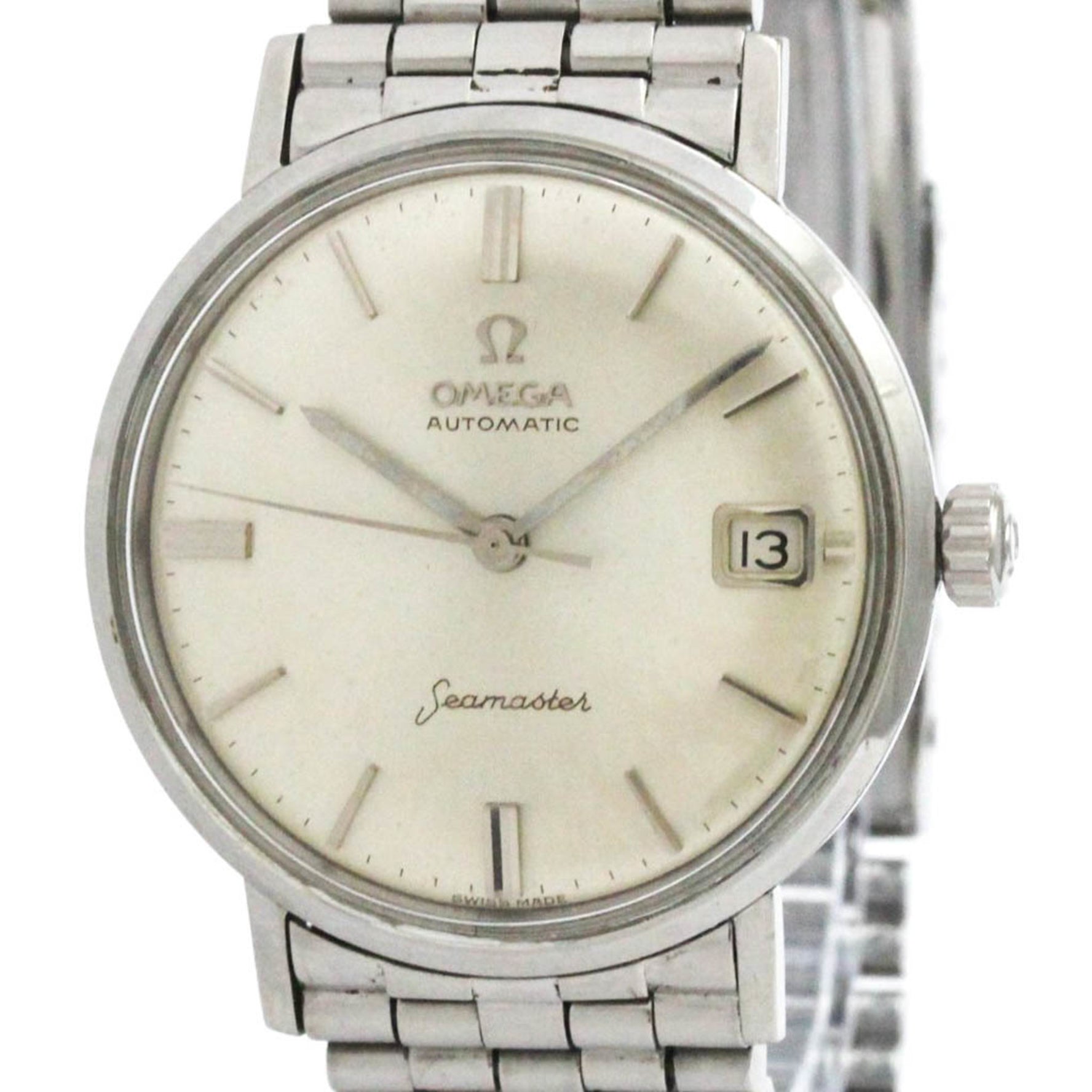 OMEGA Seamaster Date Cal 652 Steel Automatic Watch Vintage