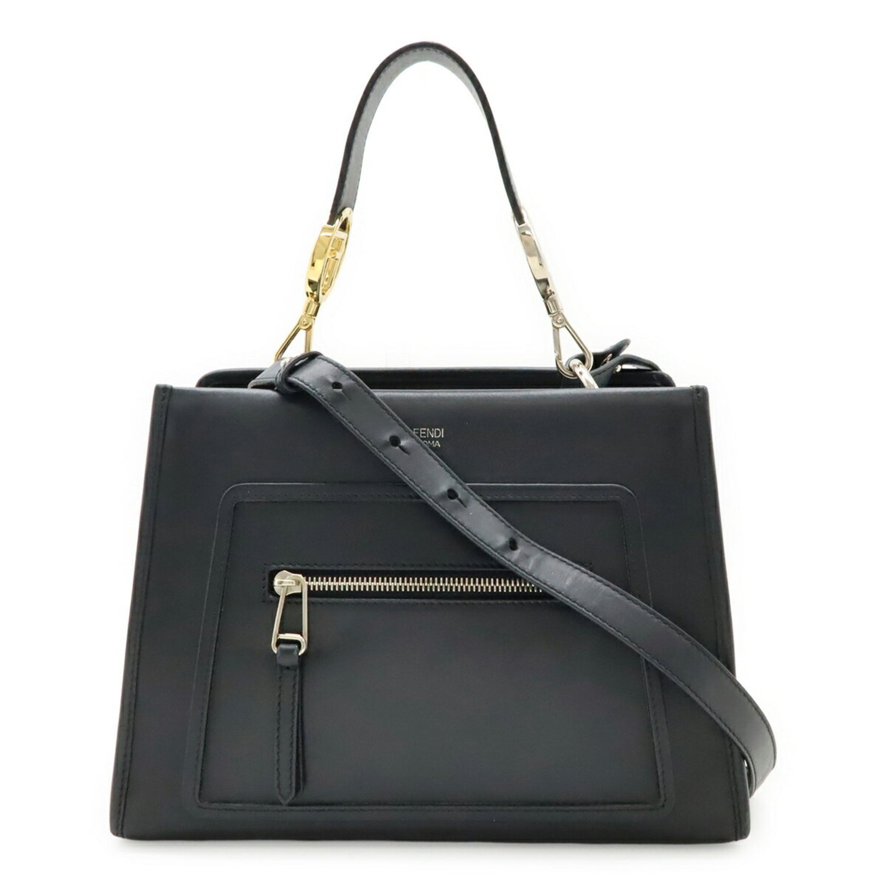 FENDI Runaway Small Handbag/Shoulder Bag in Leather