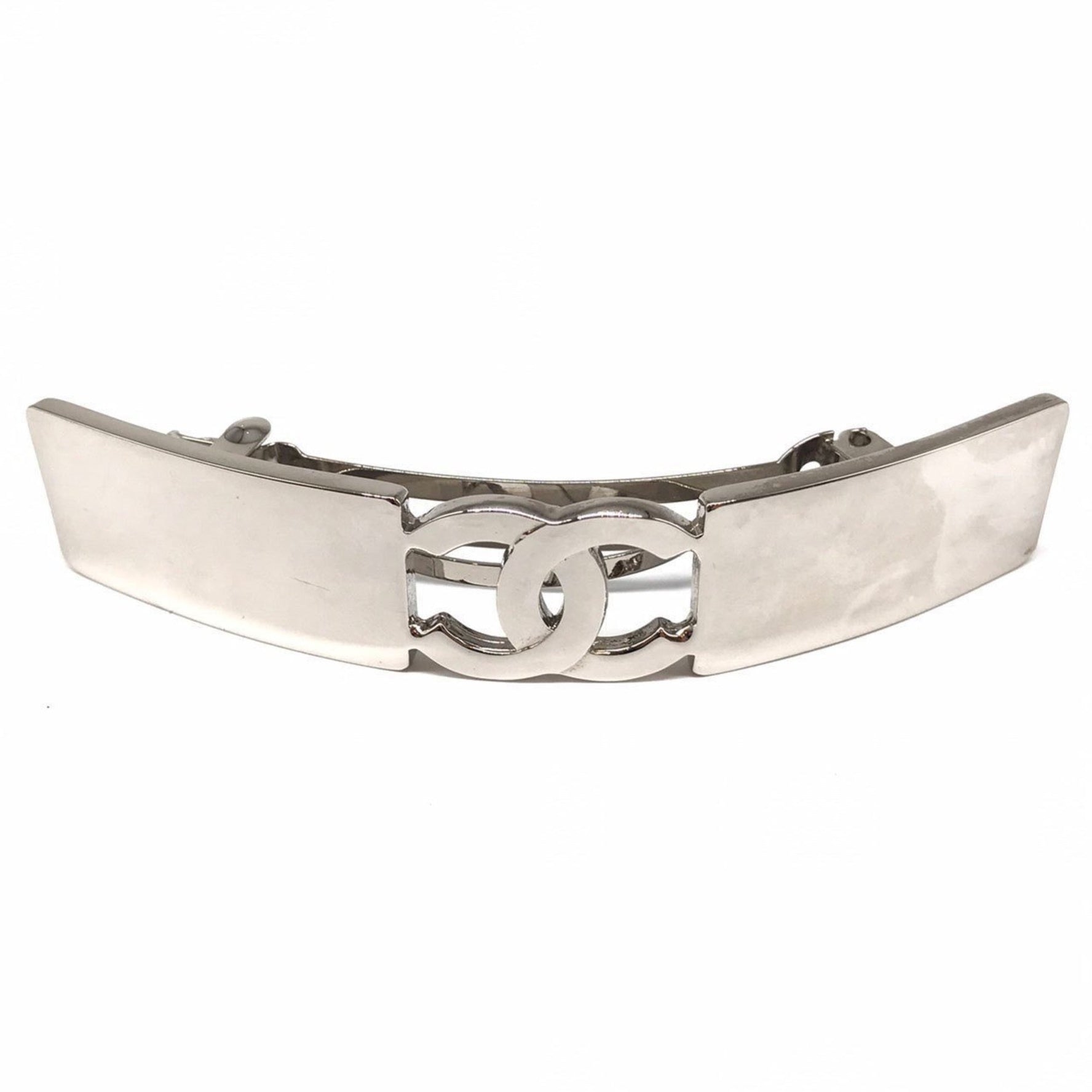 Chanel Barrette Coco Mark Hair Clip Metal