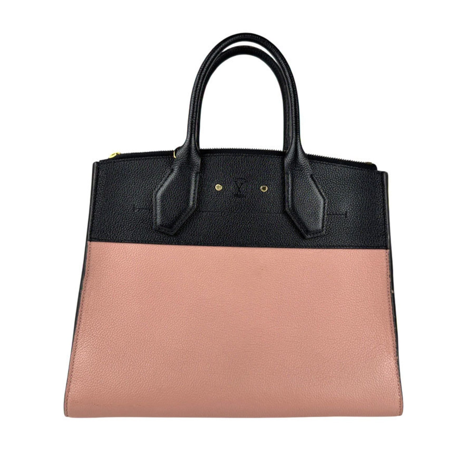 Louis Vuitton City Steamer MM Leather Handbag Shoulder Bag