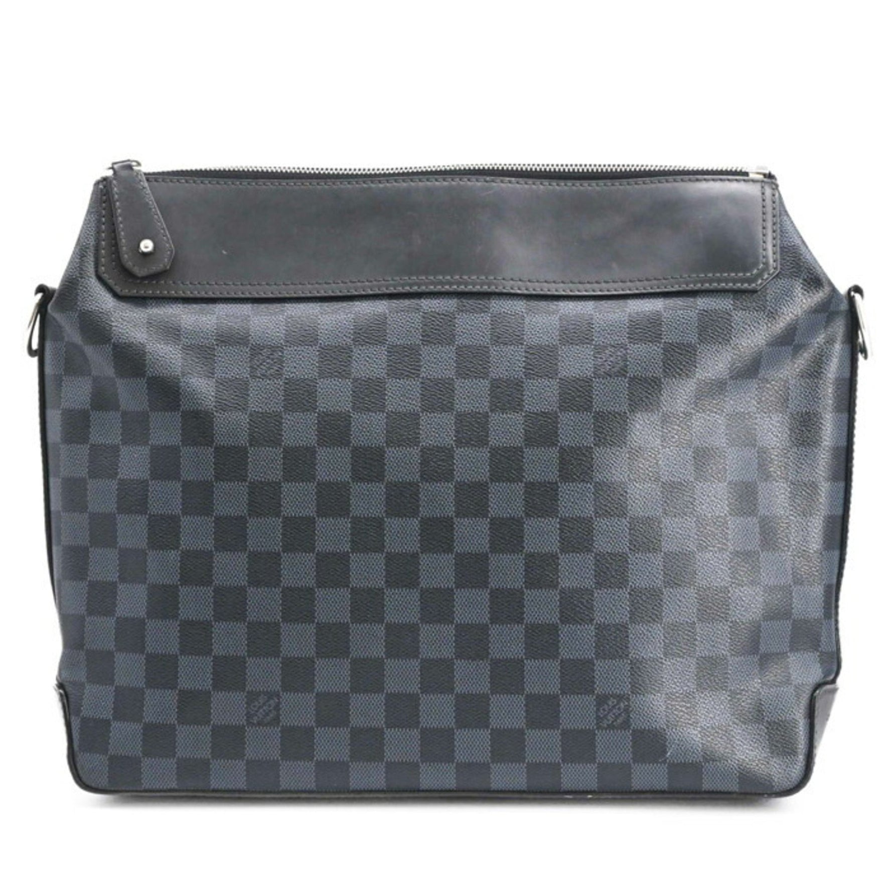Louis Vuitton Damier Cobalt Greenwich Shoulder Bag, Navy