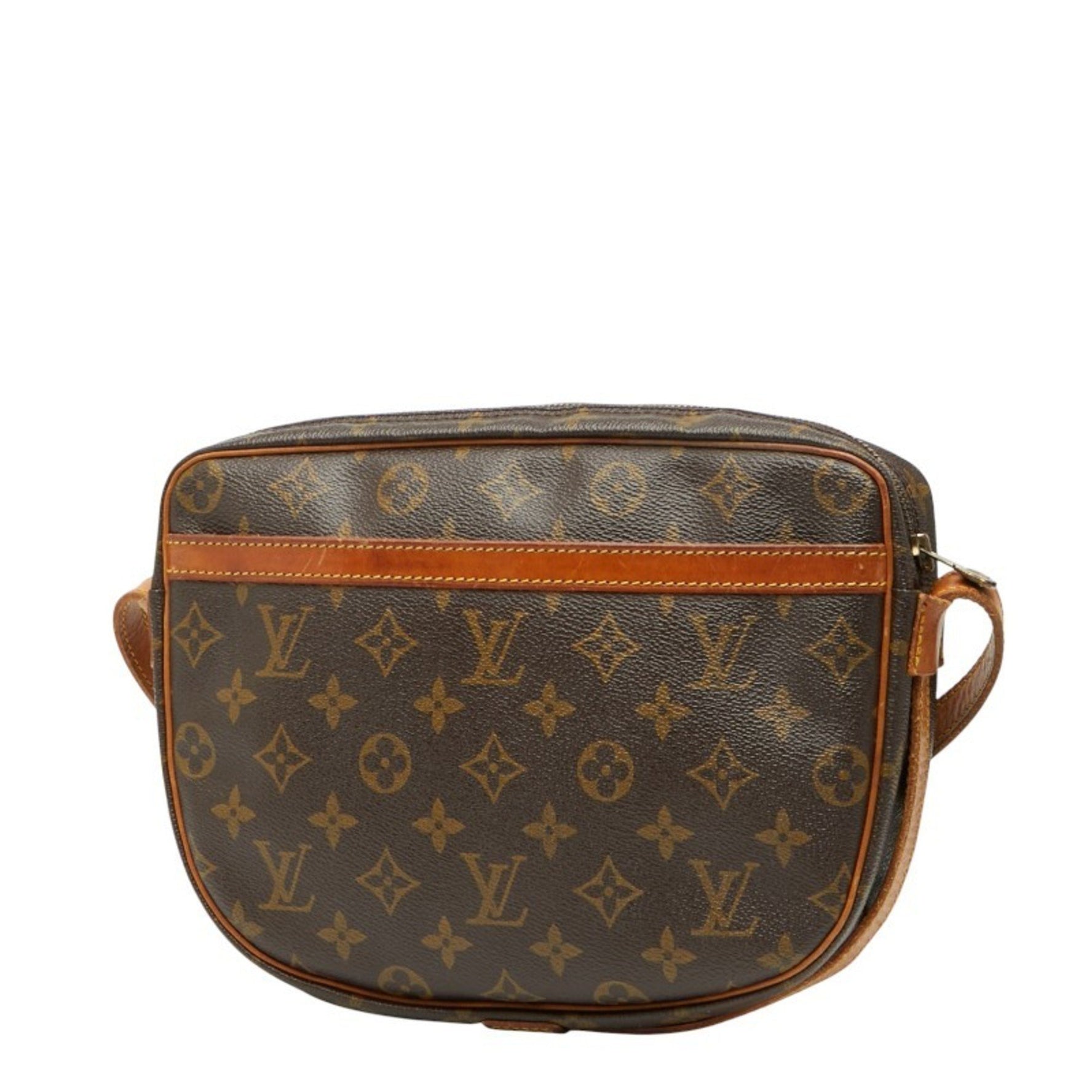 Louis Vuitton Monogram Jeune Fille MM Crossbody Shoulder Bag Leather LOUIS VUITTON