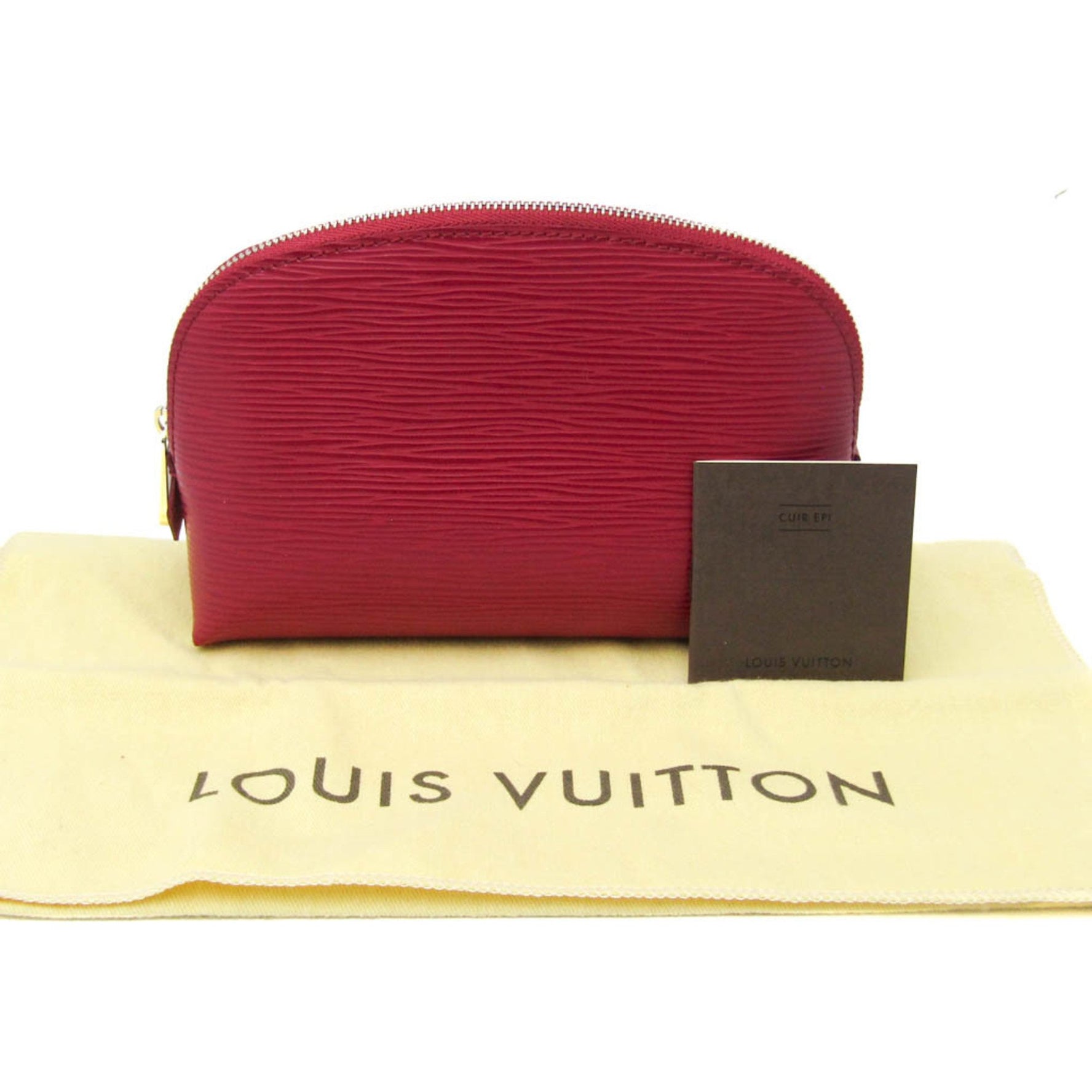 Louis Vuitton Epi Pochette Cosmetic Pouch
