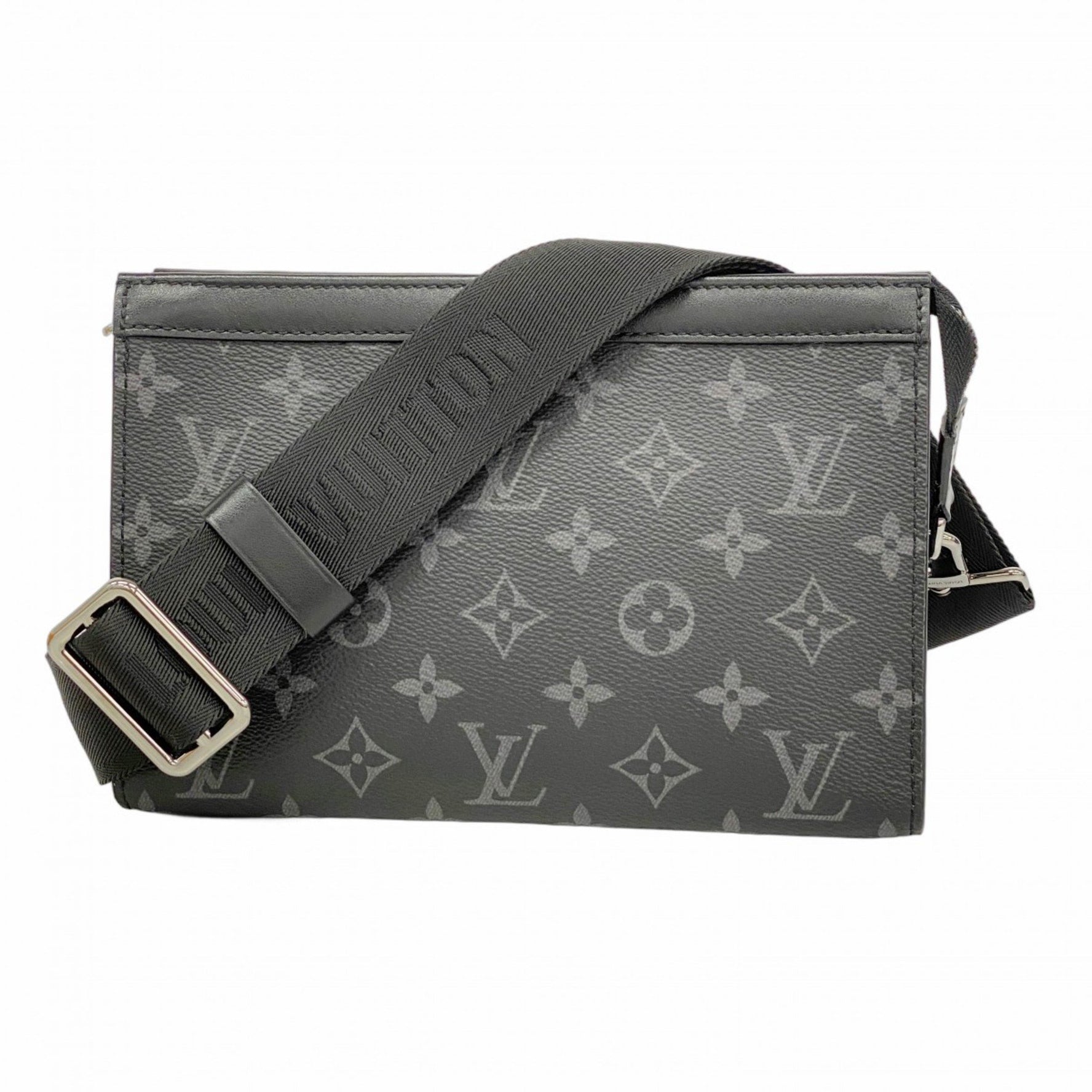 Louis Vuitton Monogram Eclipse Gaston Wearable Wallet Shoulder Bag