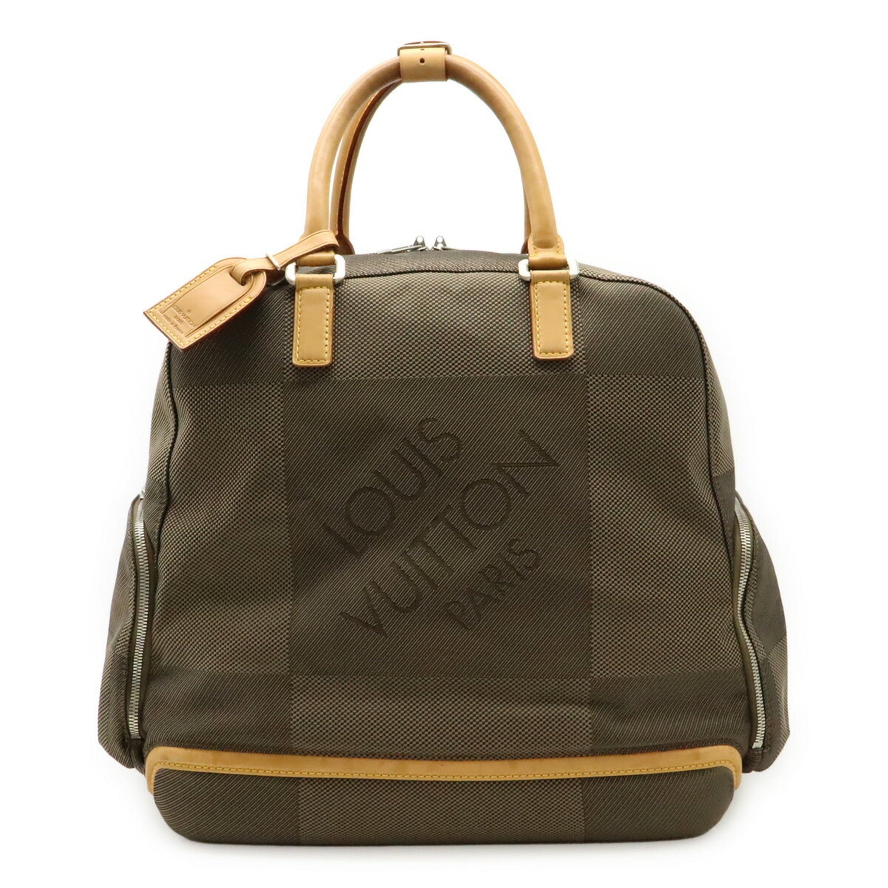 LOUIS VUITTON Damier Geant Avant-Garde Boston Bag, Travel Handbag, Golf Tail