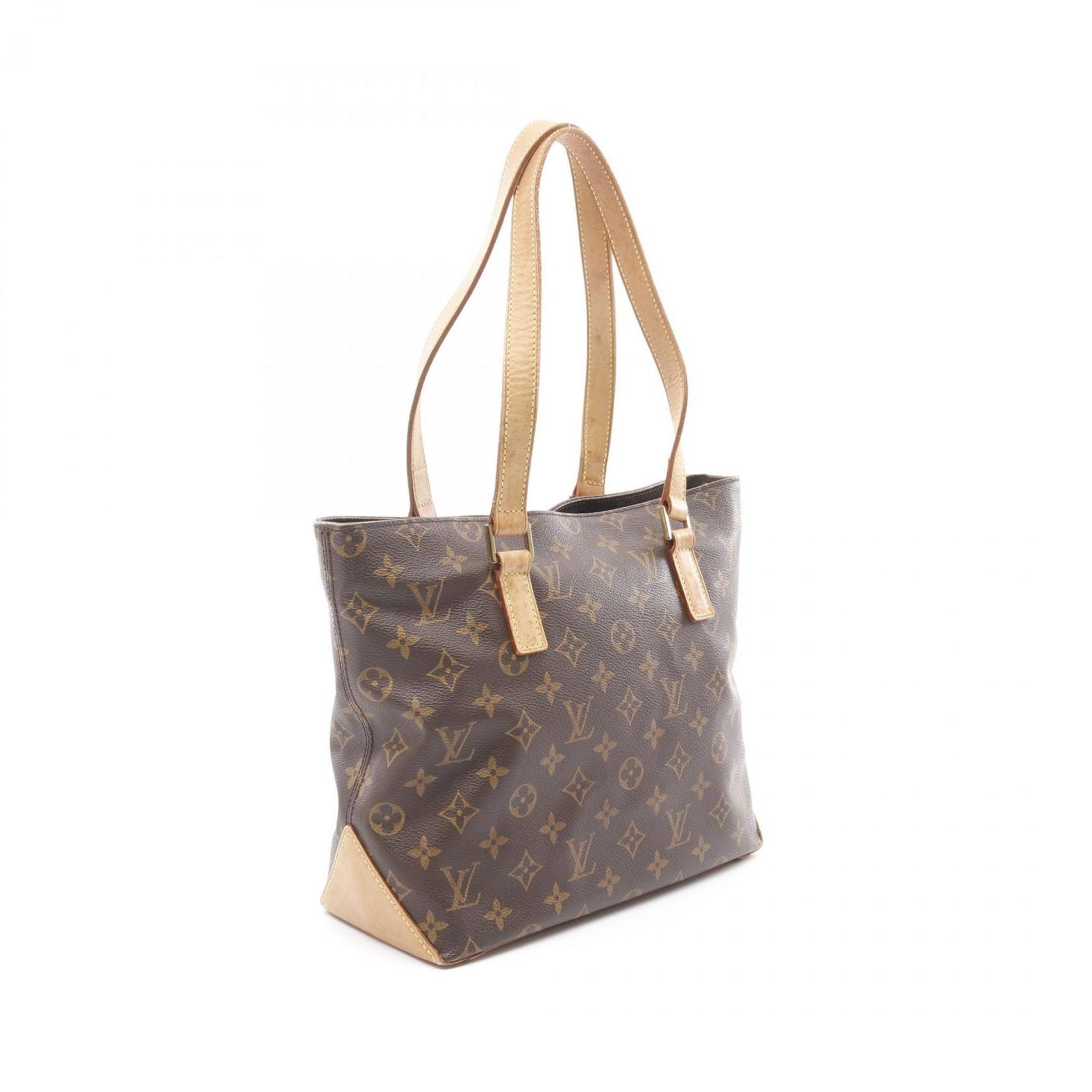 Louis Vuitton Cabas Piano Monogram Shoulder Bag, Coated Canvas and Leather