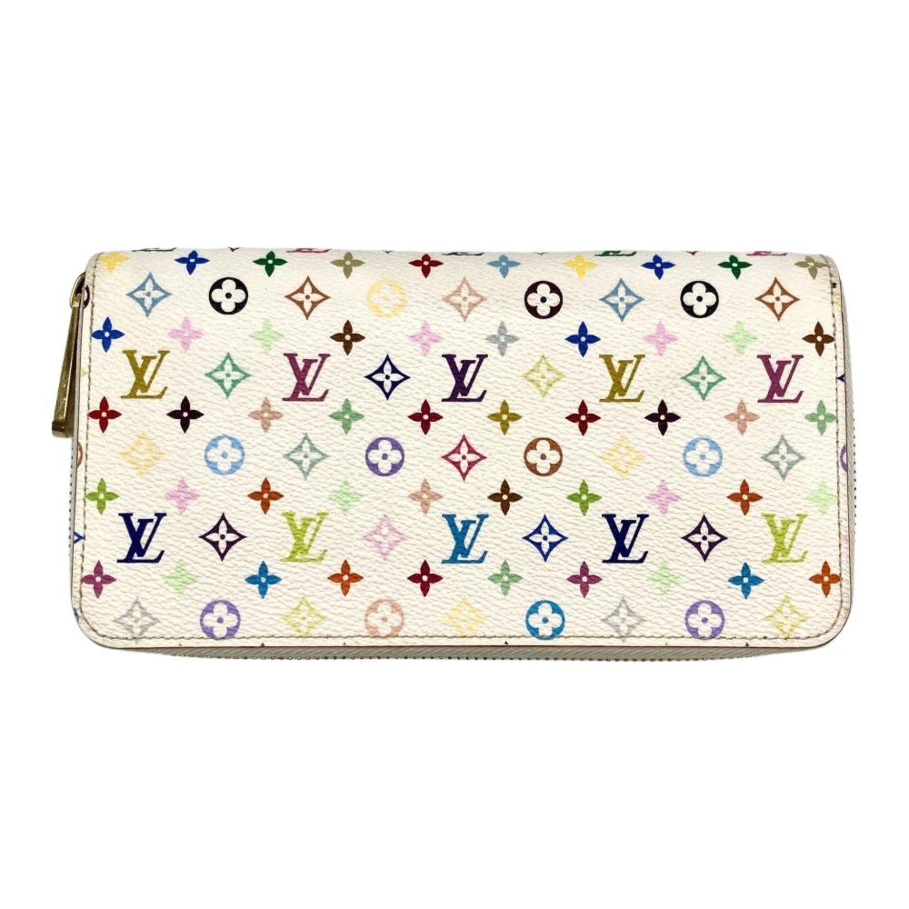 Louis Vuitton Zippy Wallet Long Bron Orange