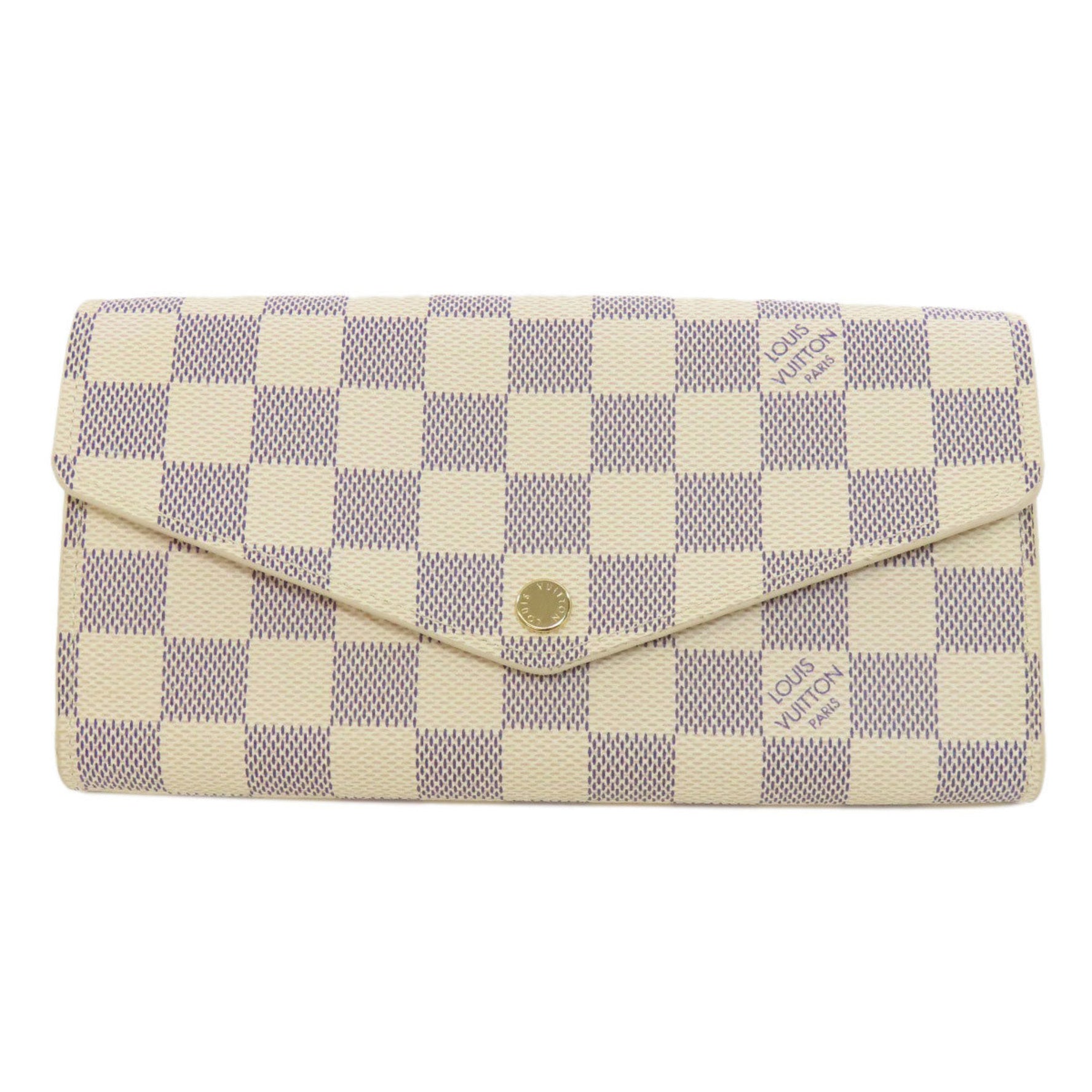 Louis Vuitton Portefeuille Sarah Long Wallet Damier Canvas
