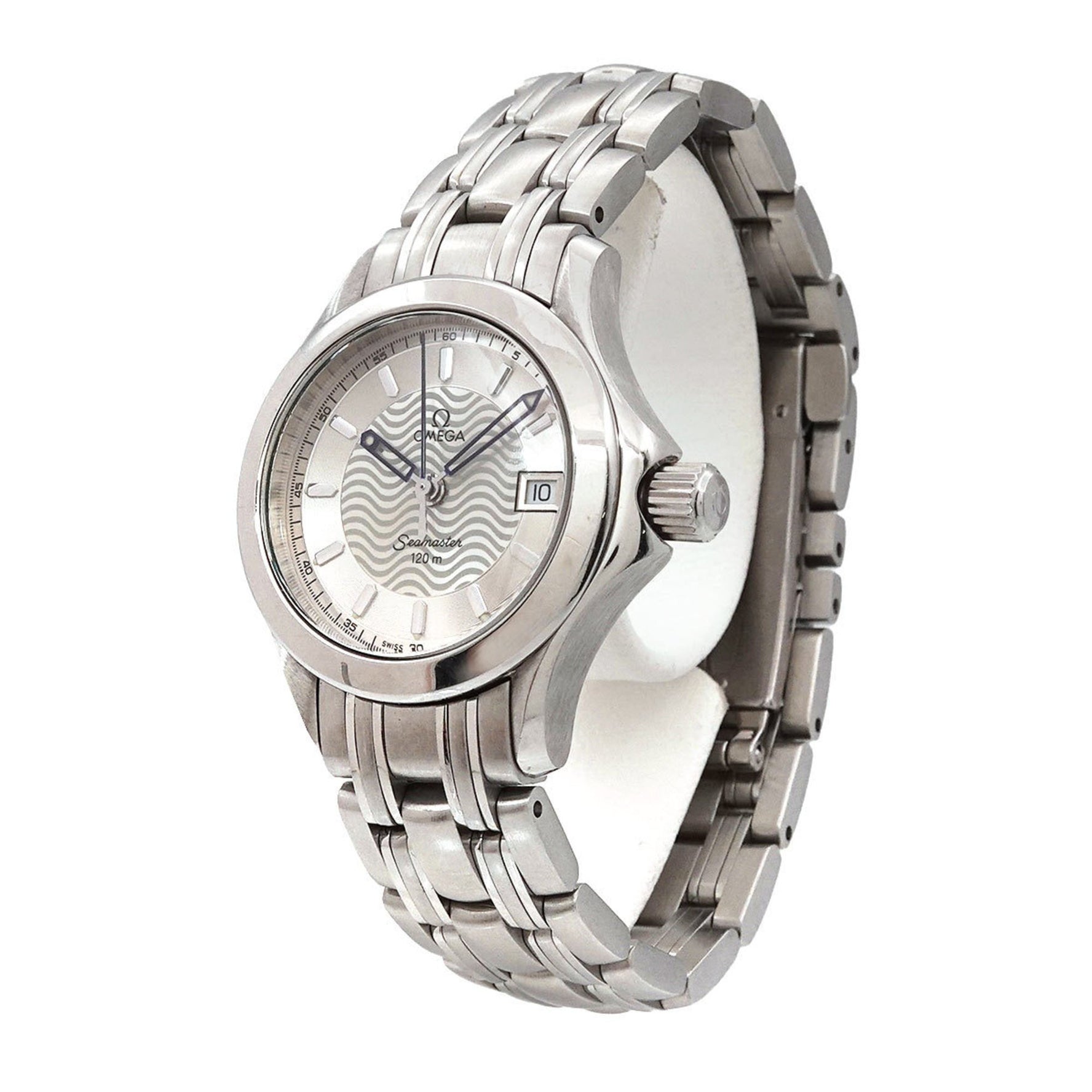 OMEGA Seamaster 120 2581 31 Watch with Date Display, Silver Quartz Movement