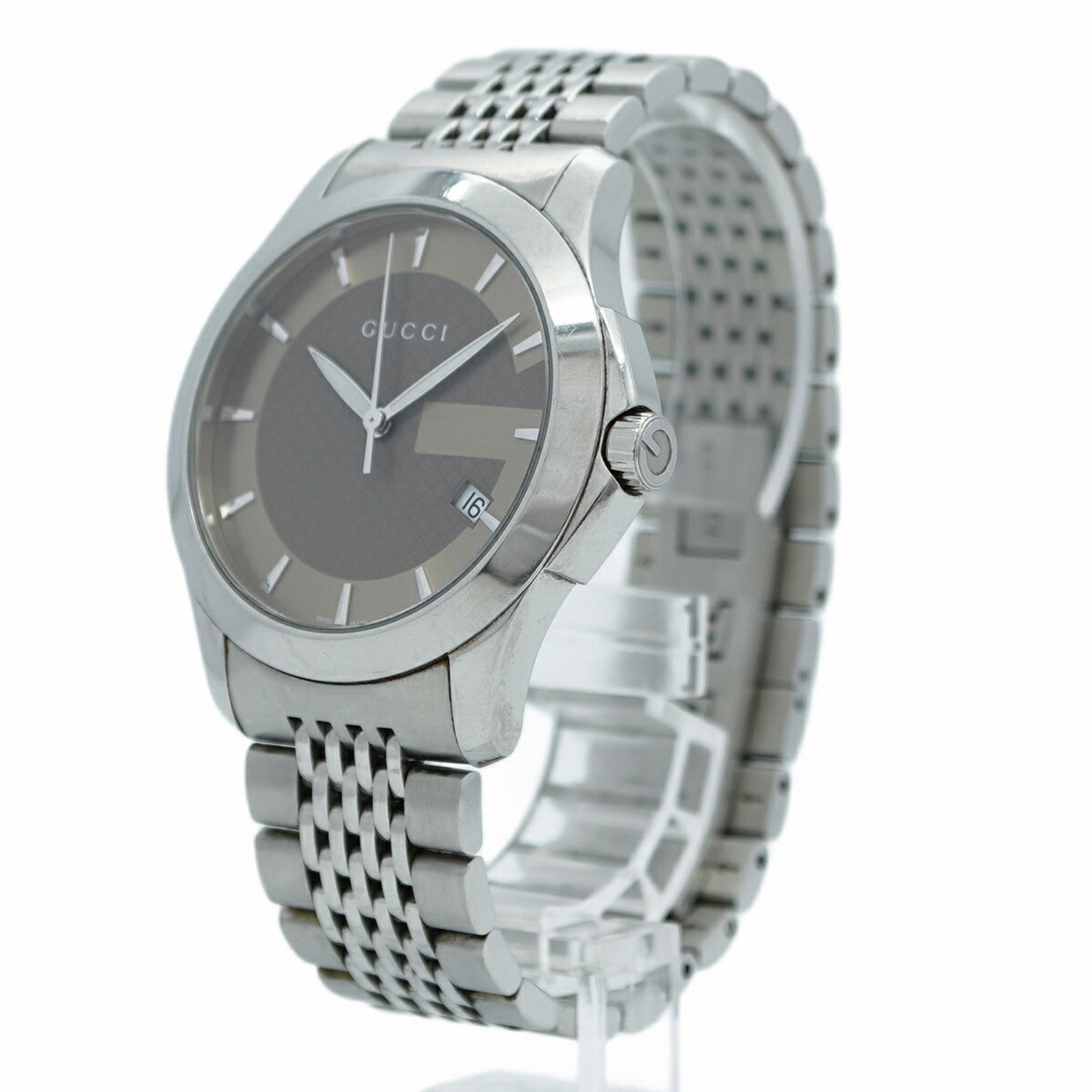 Gucci G-Timeless 126.4 Bordeaux Dial Watch