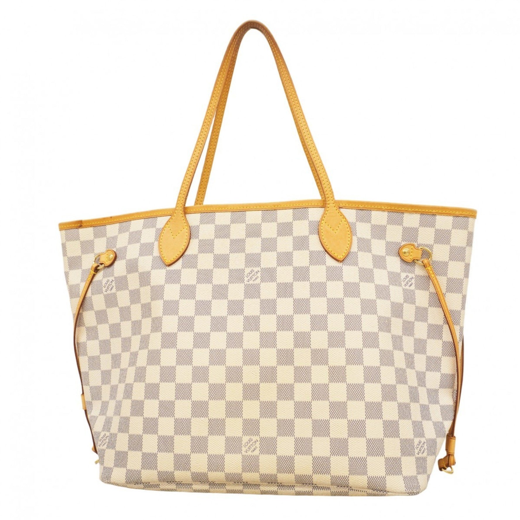 Louis Vuitton Damier Azur Neverfull MM Tote Bag