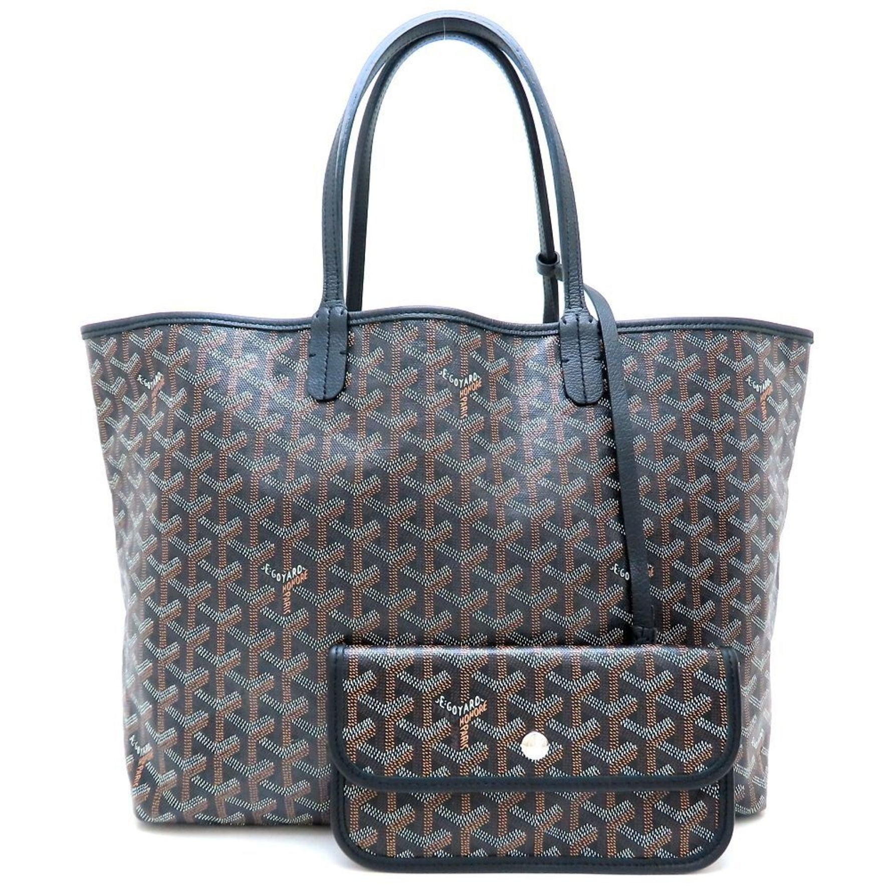 GOYARD Saint Louis PM Tote Bag in Leather