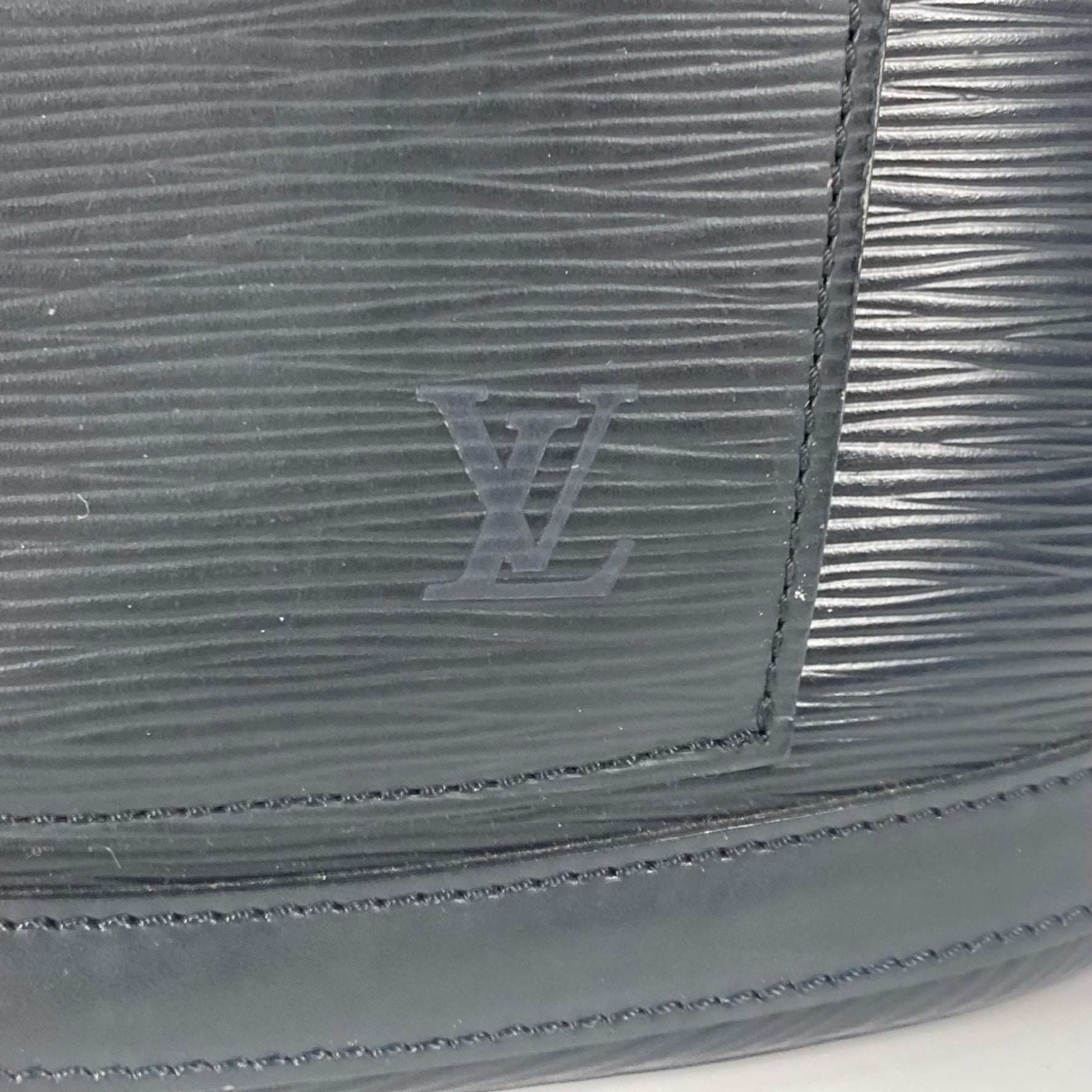 LOUIS VUITTON M52292 Epi Cobran Backpack in Leather, Women's, Noir Black