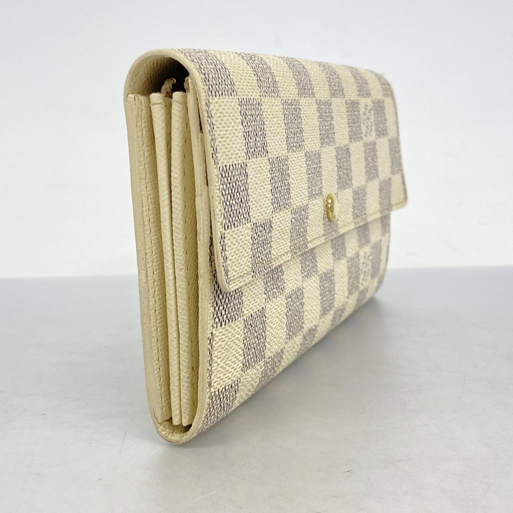 Louis Vuitton Damier Azur Portefeuille Sarah Long Wallet