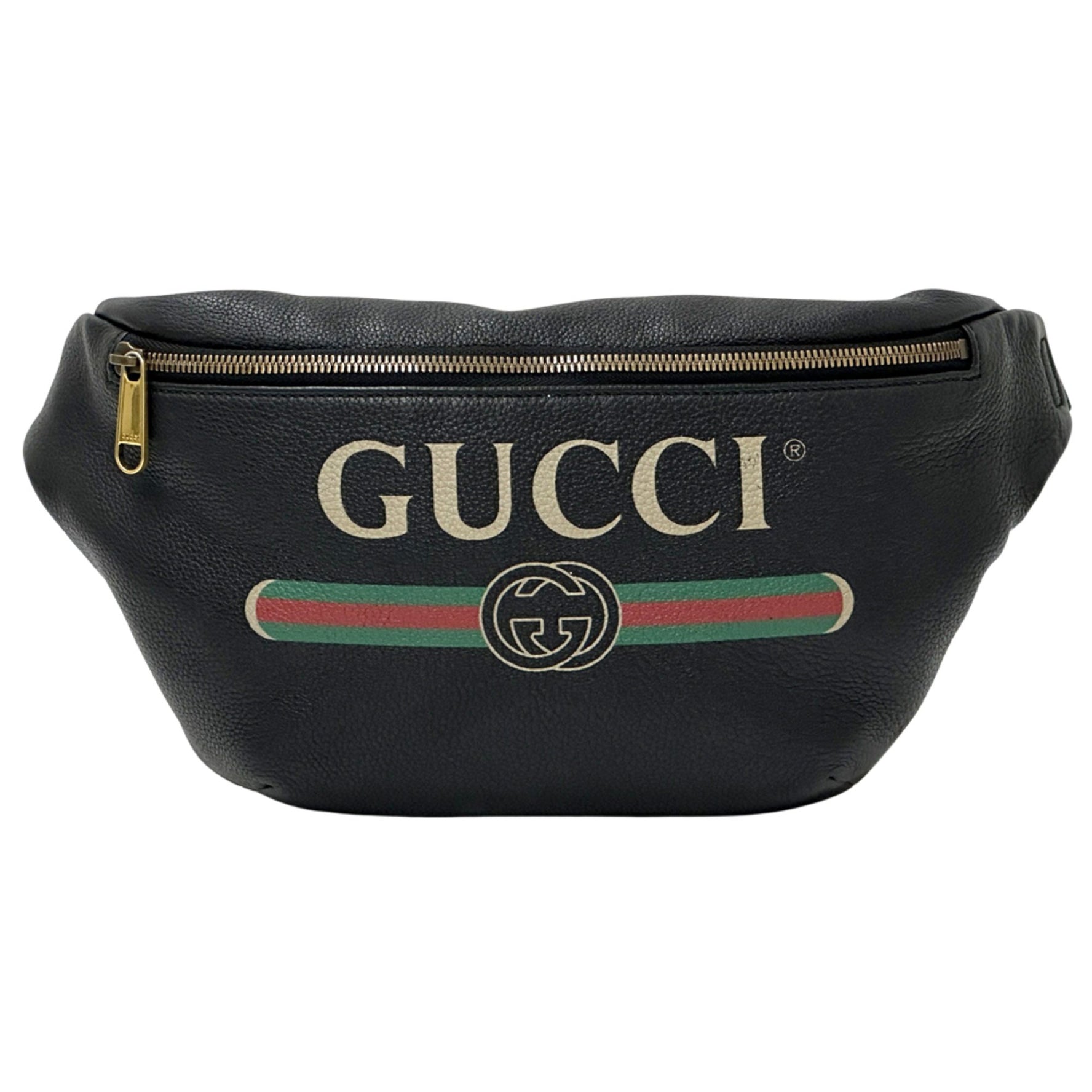 Gucci Sherry Men's Bag, Leather Body Bag/Waist Bag