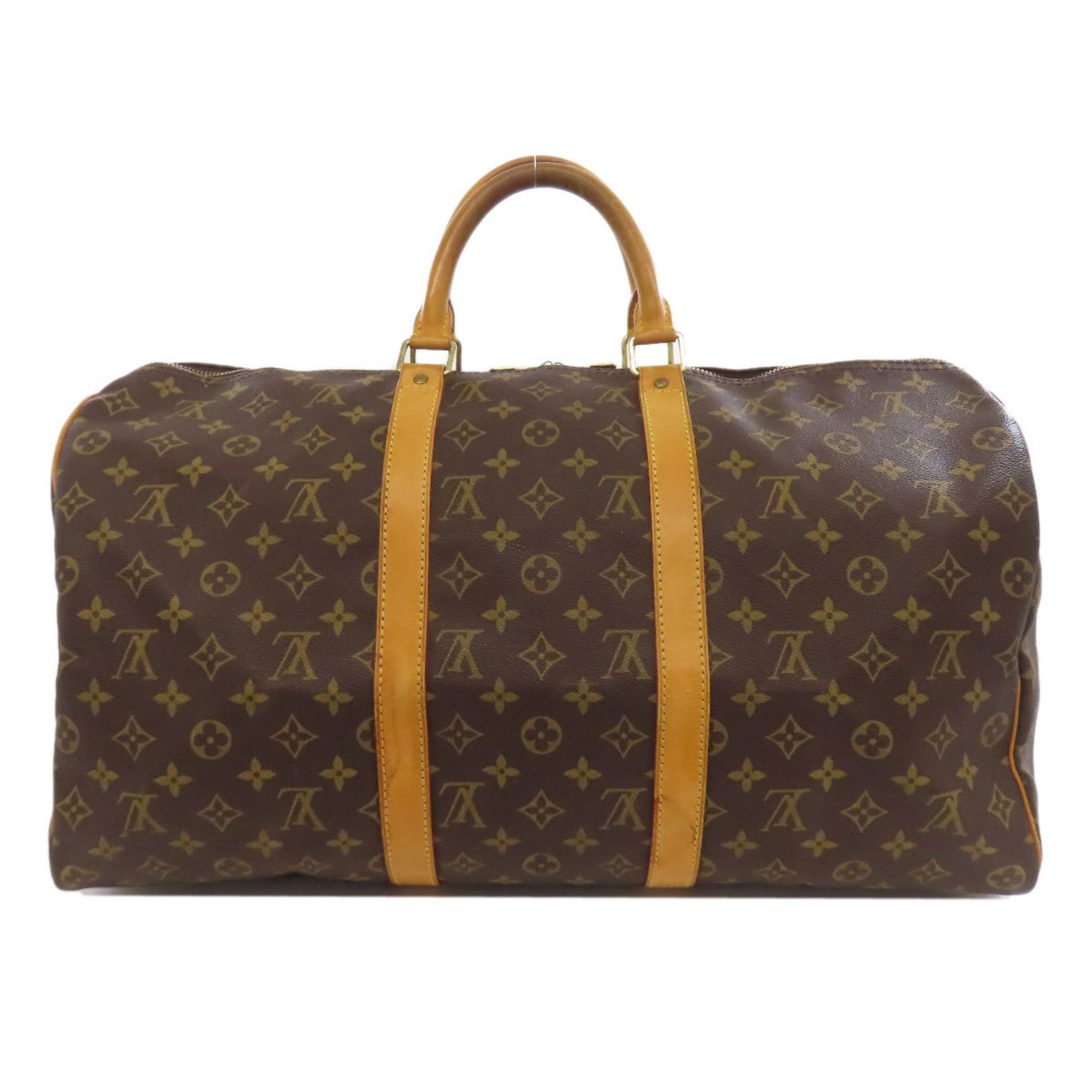 Louis Vuitton Keepall 50 Boston Bag in Monogram Canvas
