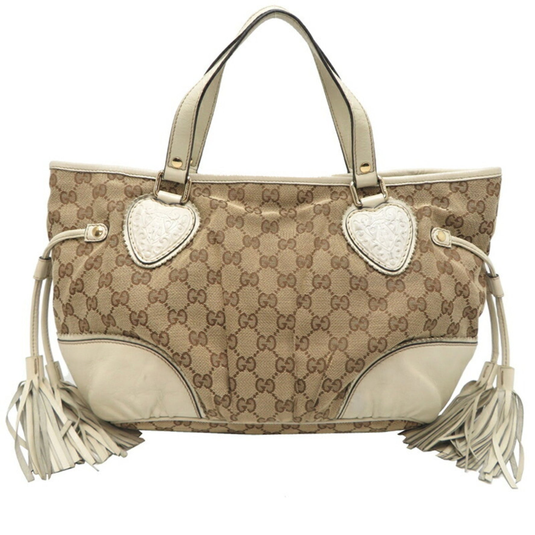 Gucci Women's Tote Bag GG Canvas Beige