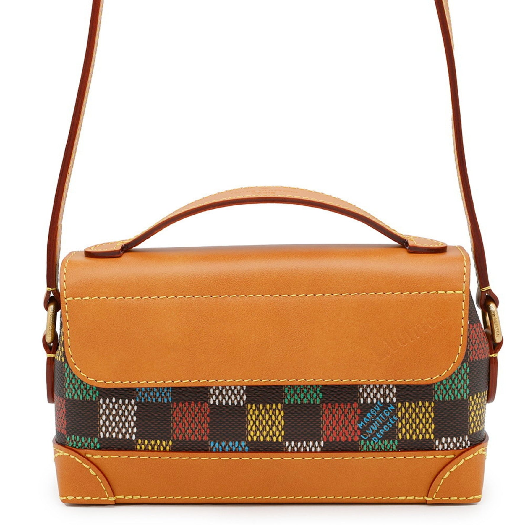 Louis Vuitton LV Bird Damier Ebene Steamer East-West Wearable Wallet Shoulder Bag 2025