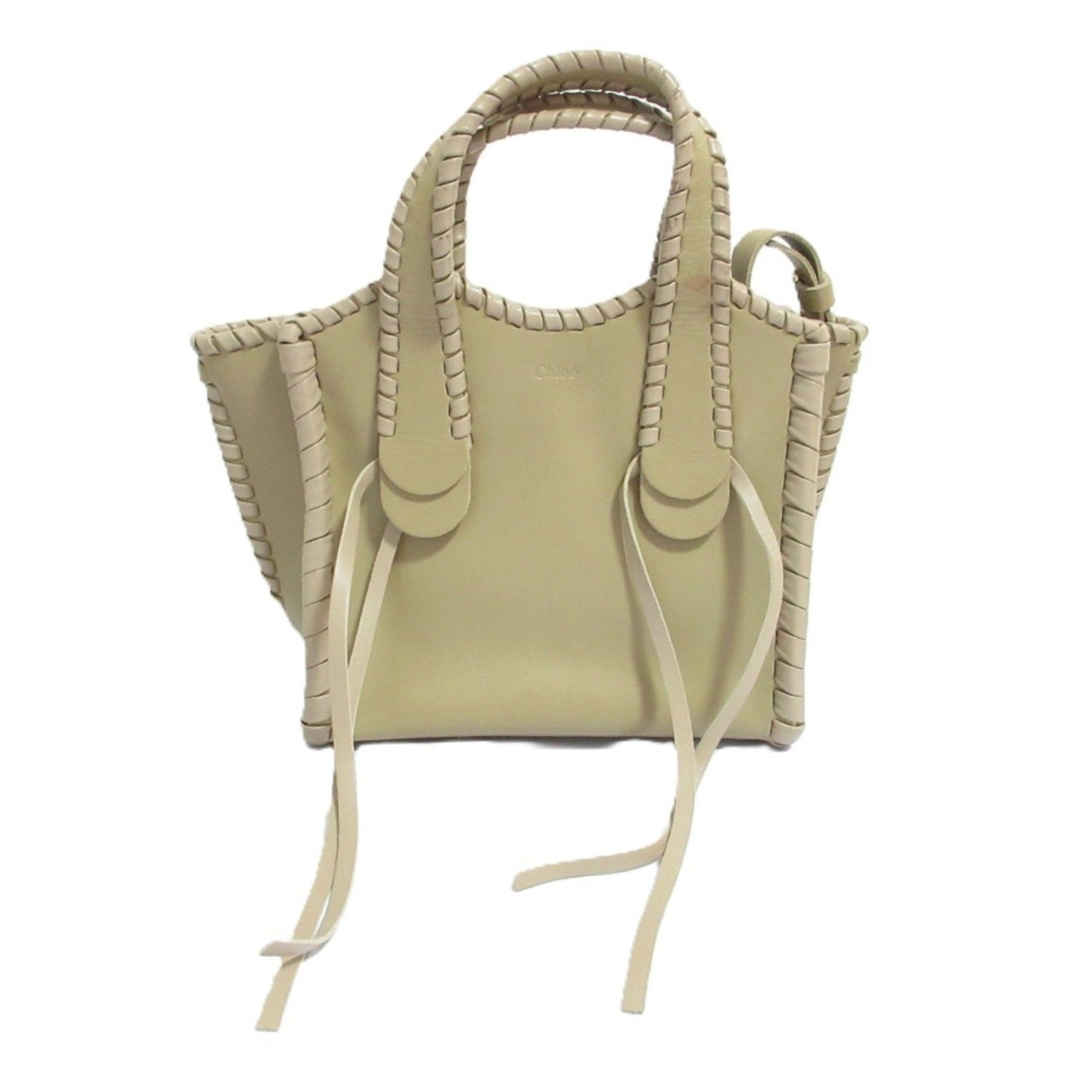 Chloé Chloe Small Mony Tote Bag, Leather Tote/Shoulder