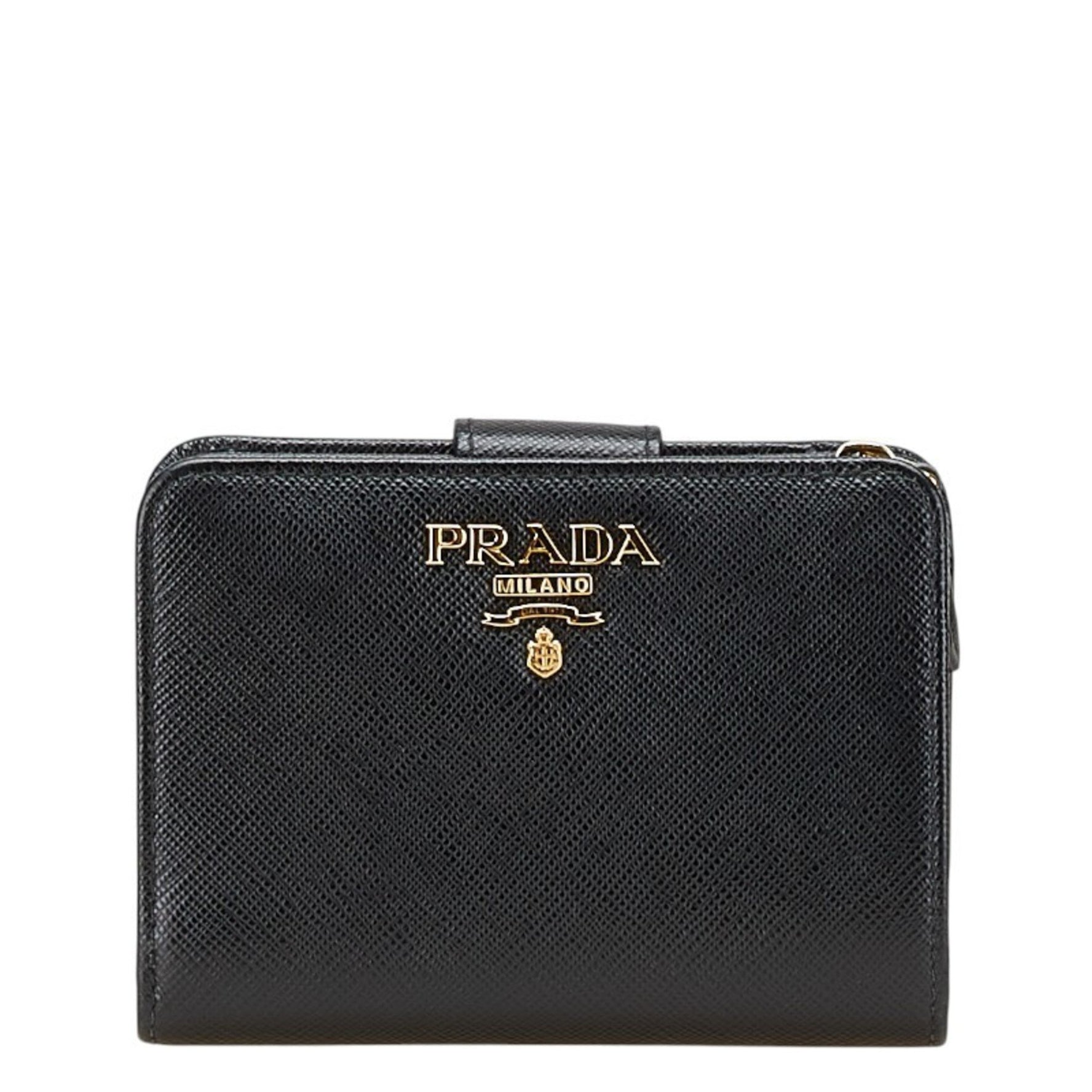Prada Bifold Wallet Leather