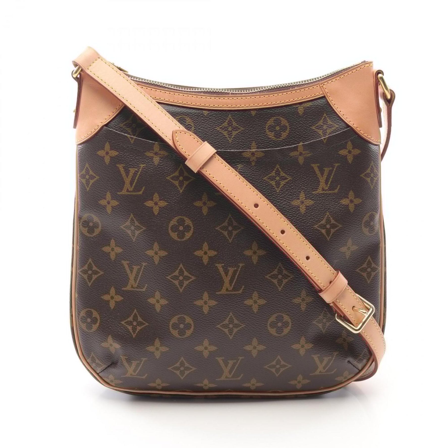 Louis Vuitton Odeon PM Shoulder Bag Coated Canvas Leather Monogram